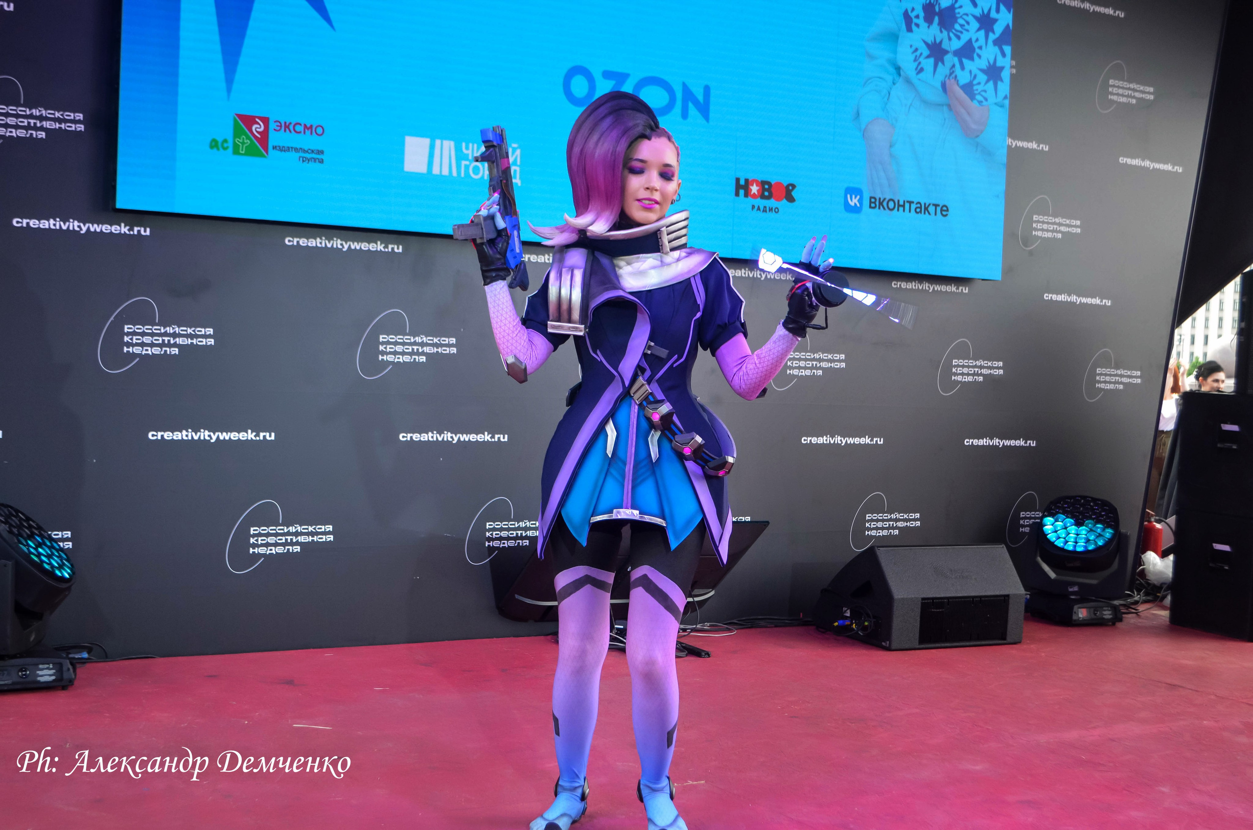 Фотосессия в Парке Горького на Лидеры молодого контента