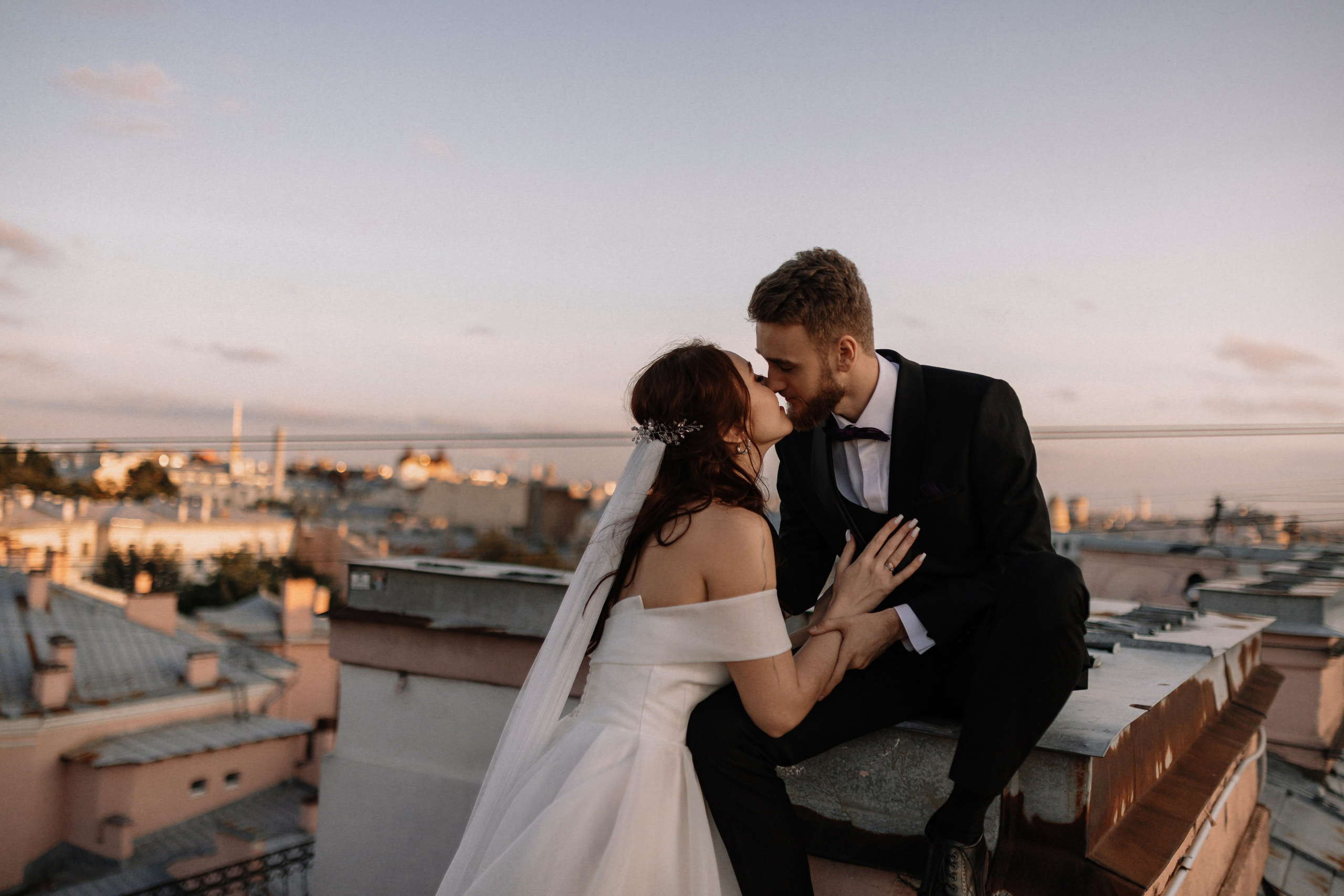 Крыша Петроградки. Николь — ваш любимый фотограф в Санкт-Петербурге