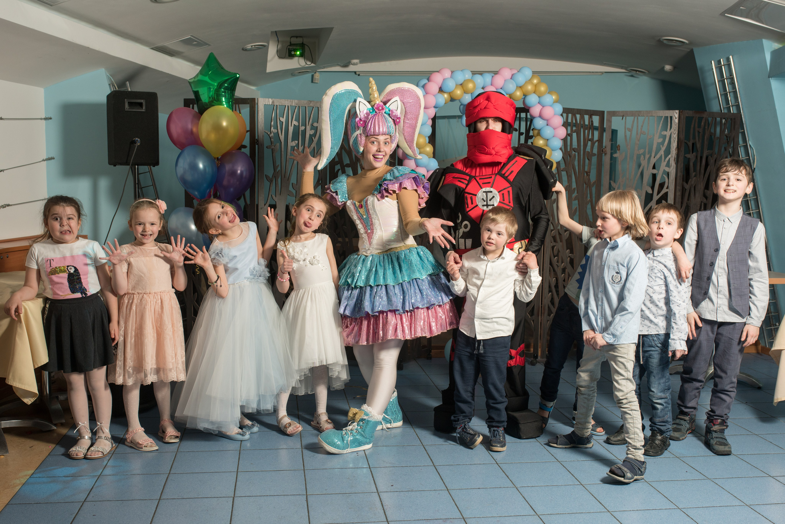 Детский праздник. Фотограф Андрей Зикеев, фотостудия AzArt Studio в Москве