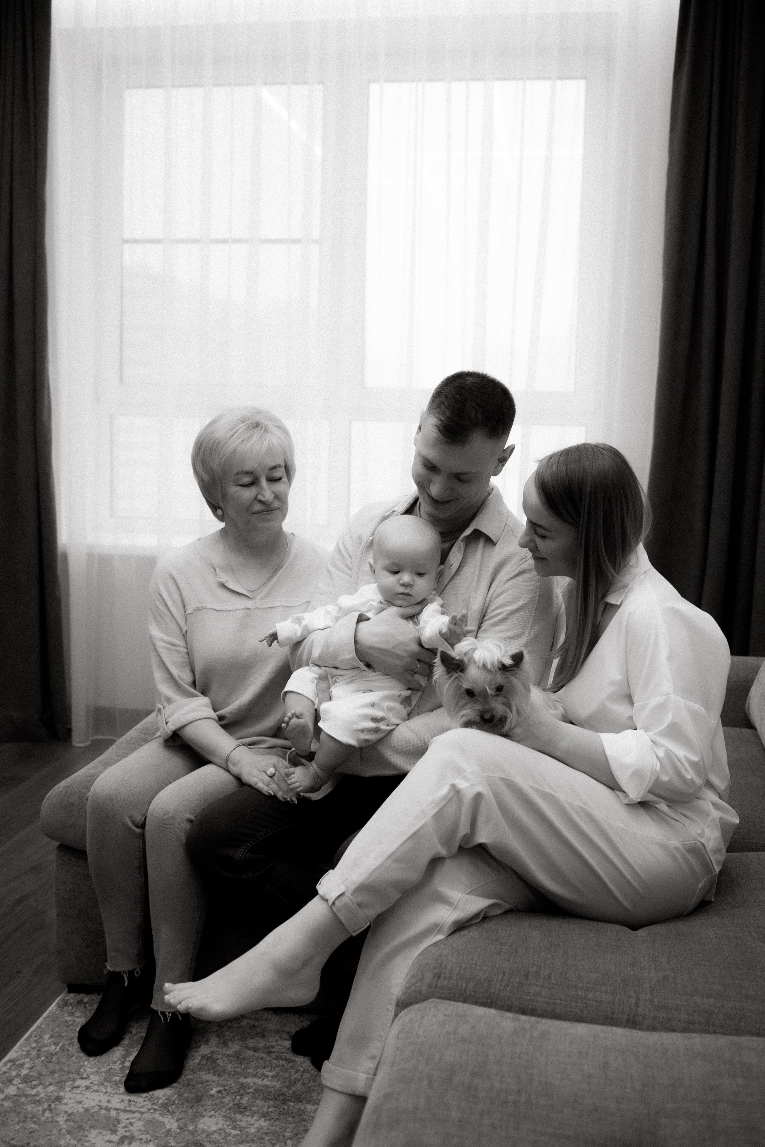 Вадим + Мария + Максим. Семейный и детский фотограф Юлия Шох