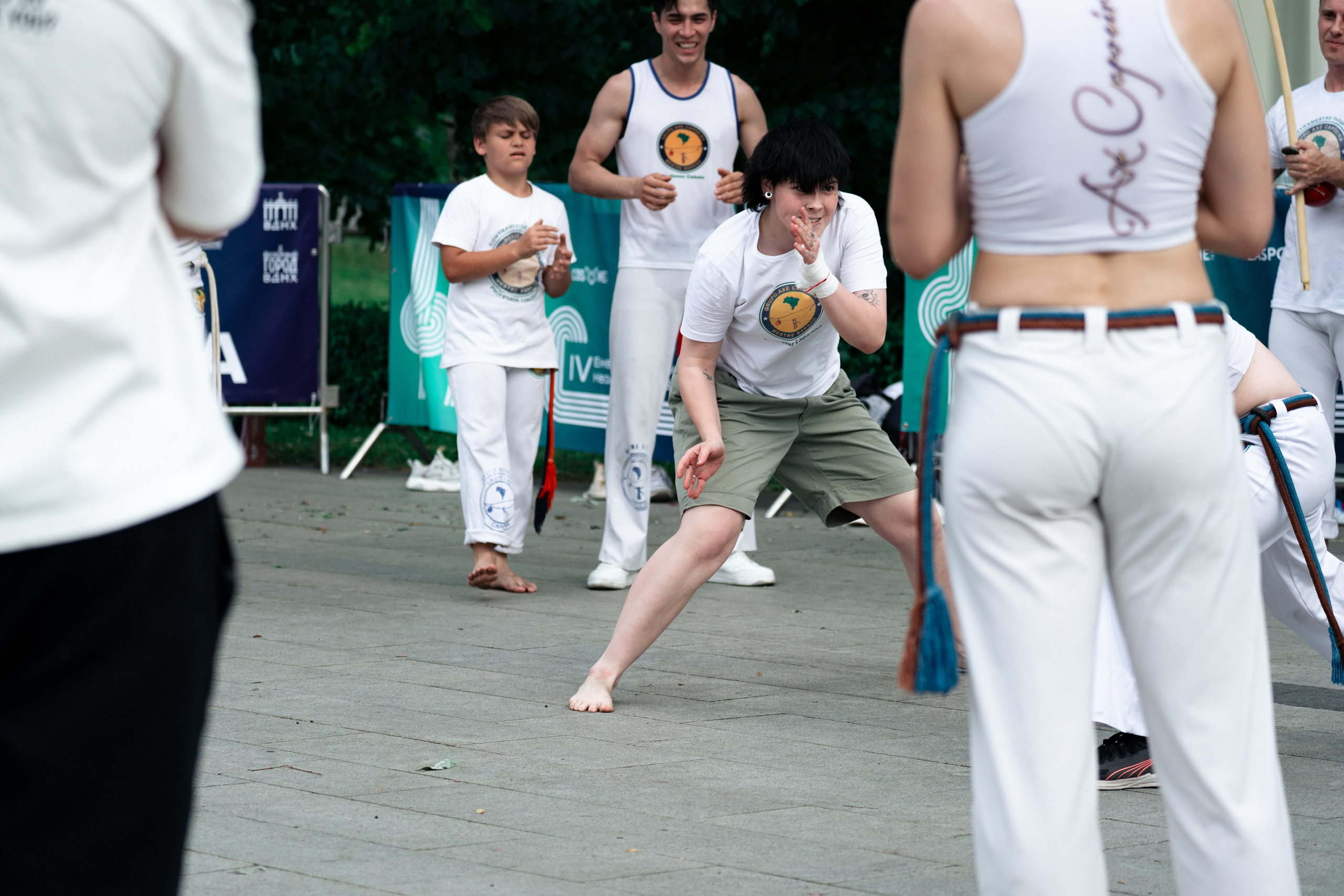 Открытый класс AXE Capoeira на фестивале неолимписких видов спорта на ВДНХ 2025 г:. Фотограф в Москве Ткаченко Владимир