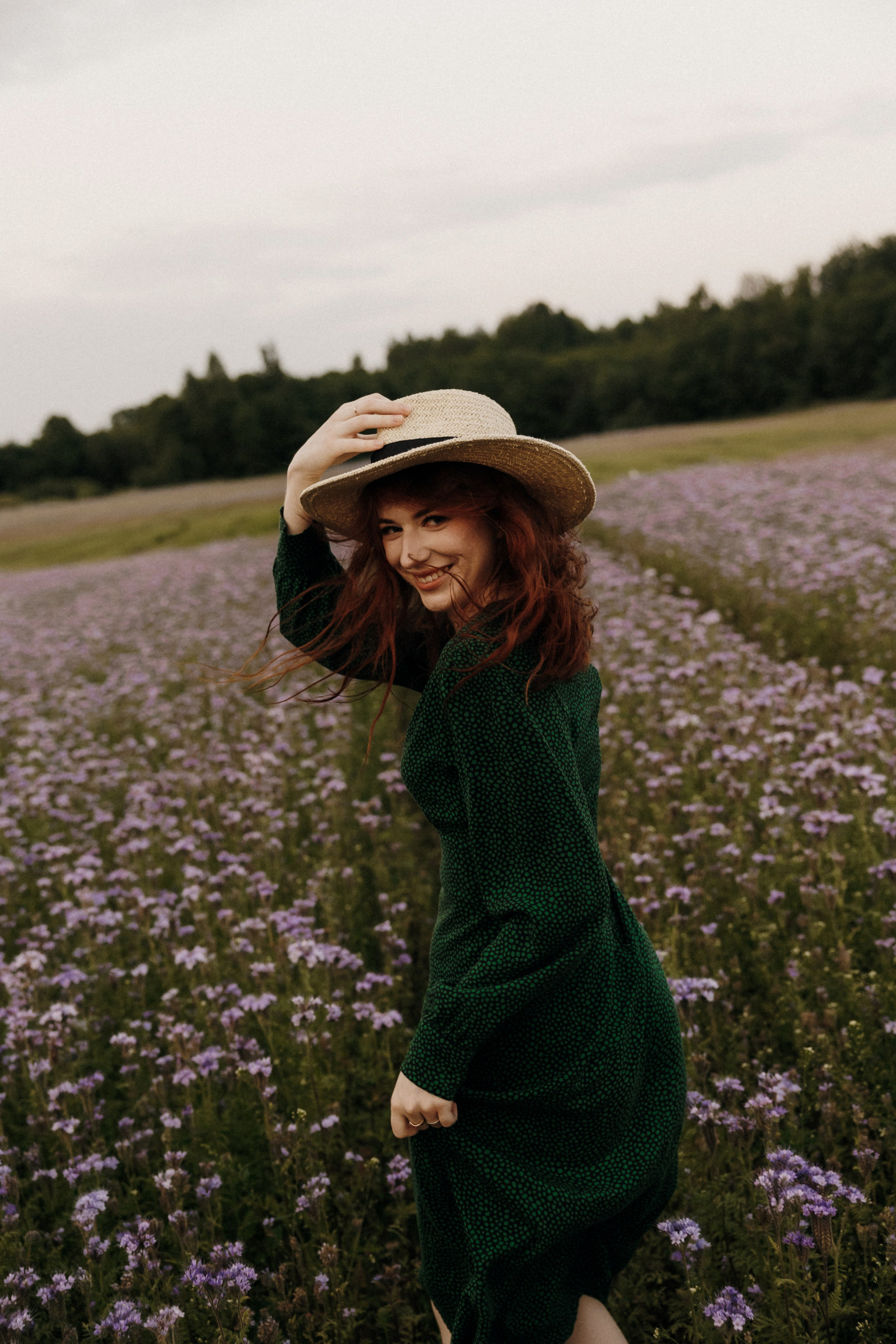 Фотосессия в цветочном поле. Свадебный и семейный фотограф Витебск, Минск, Андрей Павлов