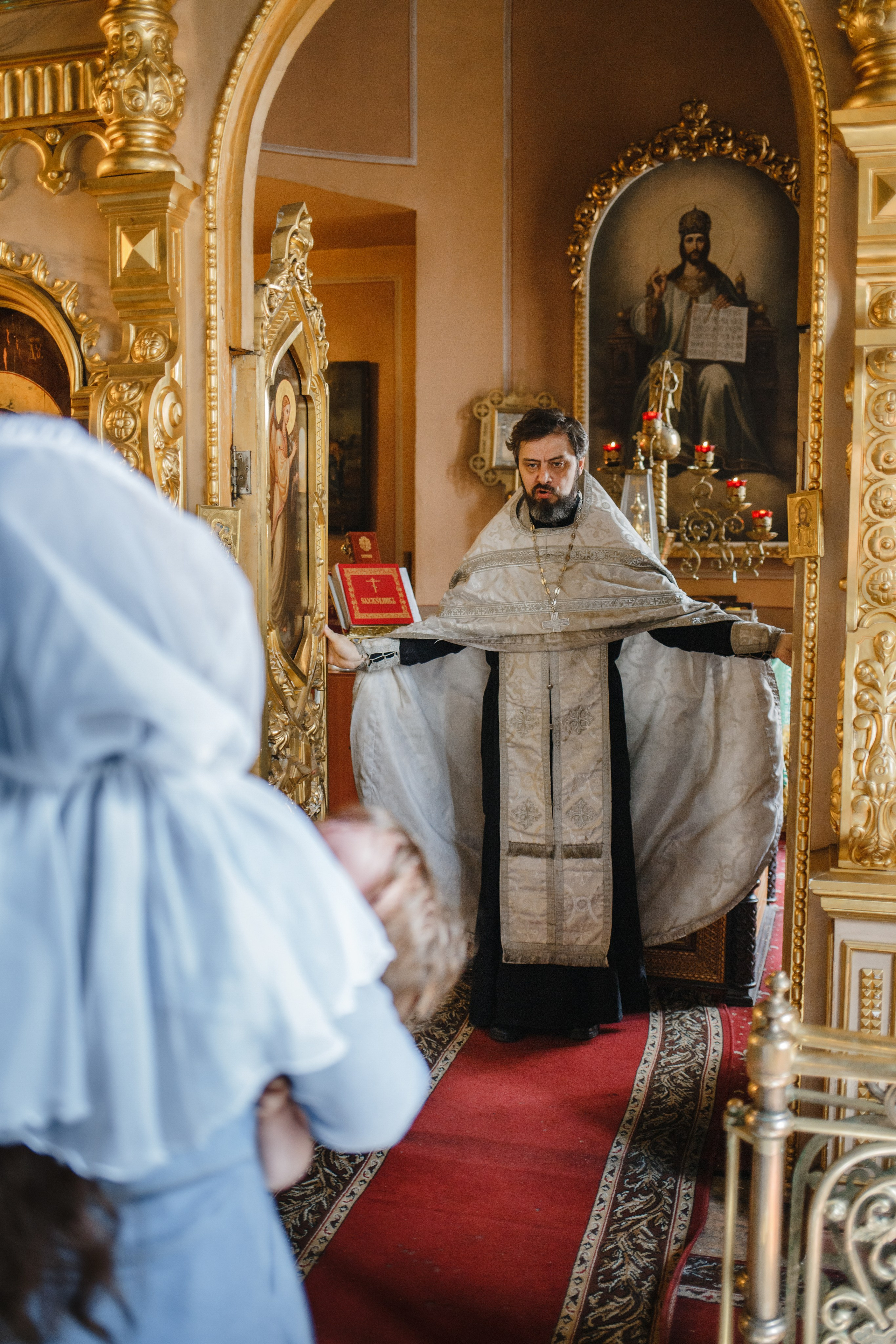 Крещение Валерии. Семейный фотограф Николаева Ольга