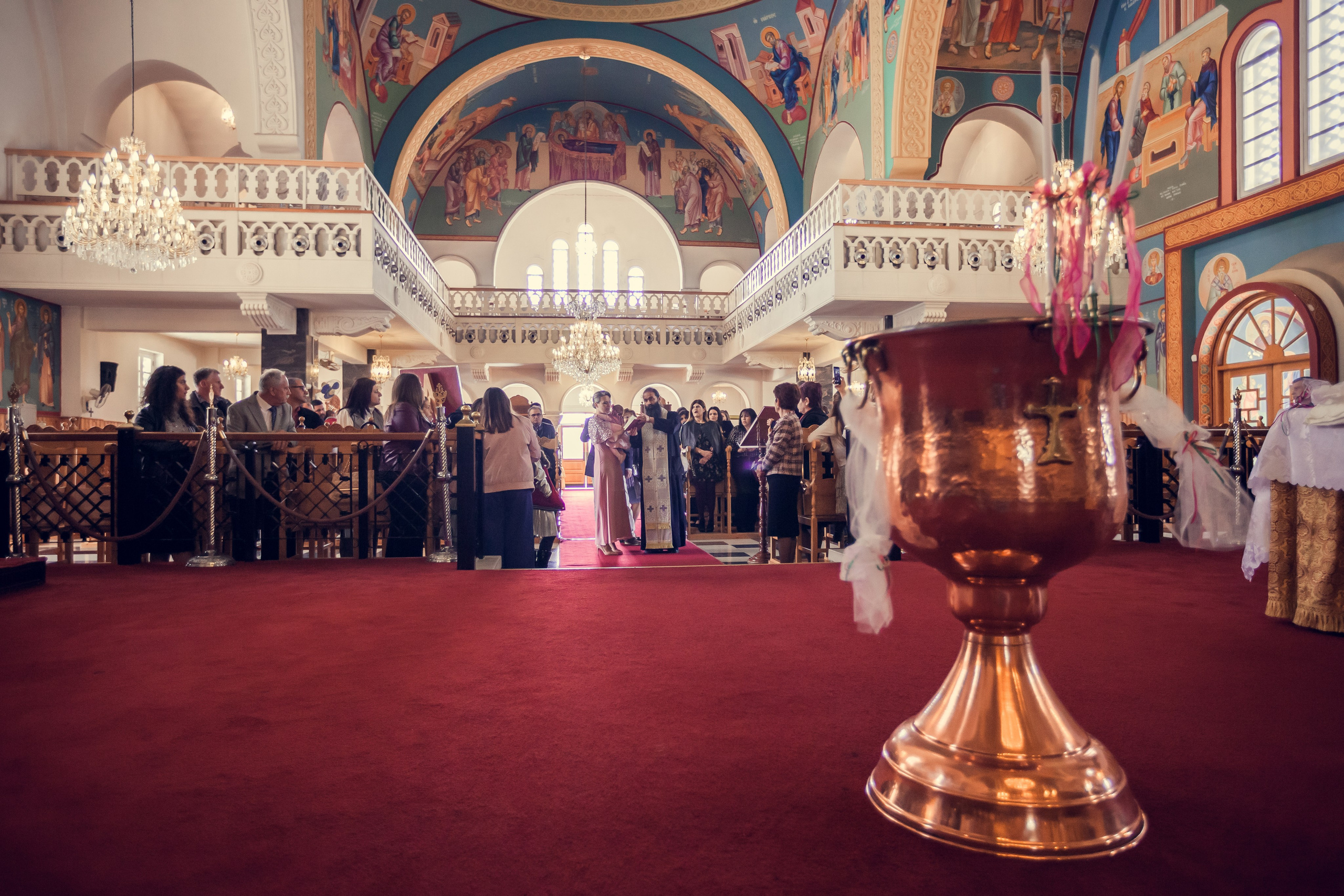 Крещение Марианны на Кипре. Семейный фотограф Николаева Ольга