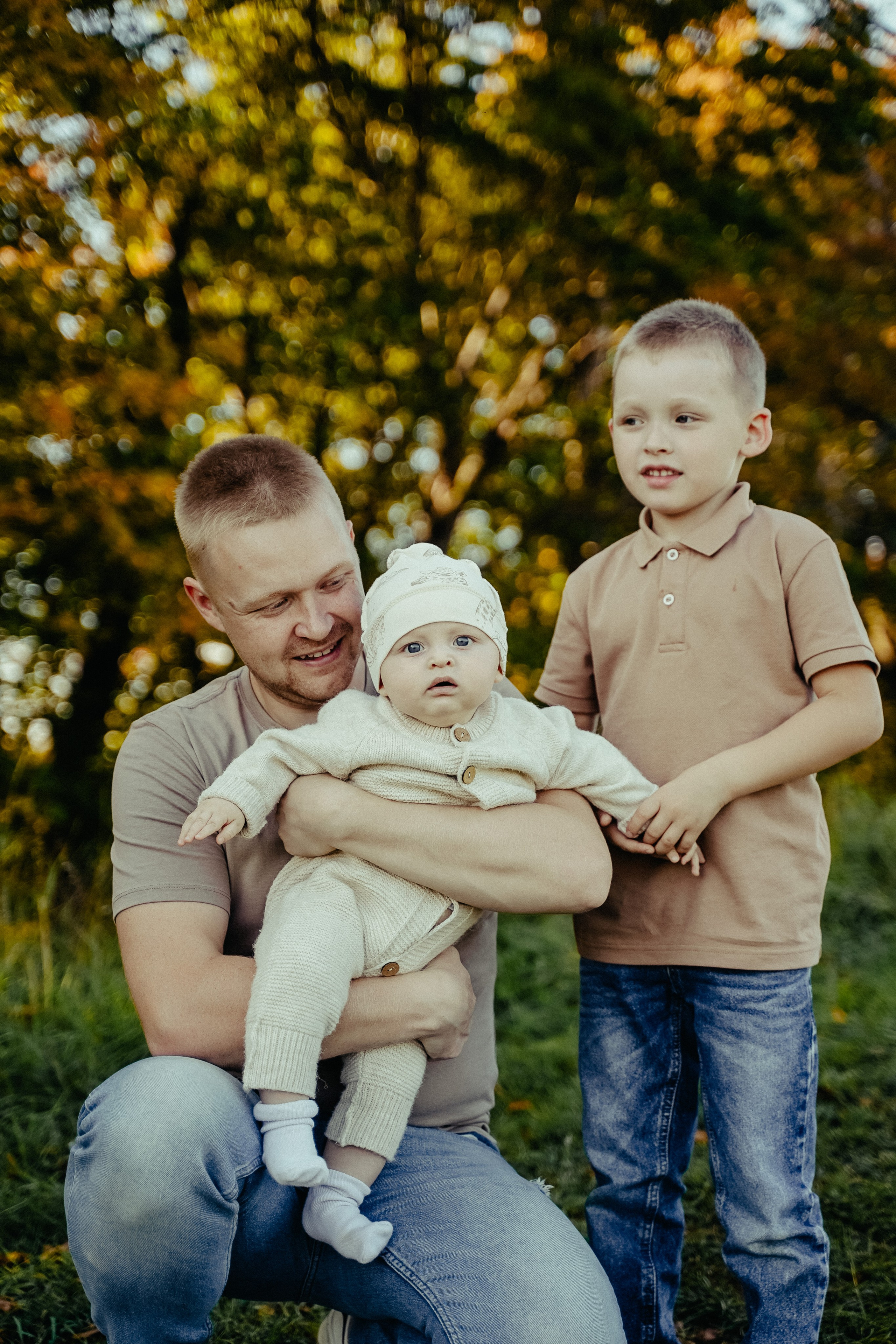 Семейная съемка осенью
