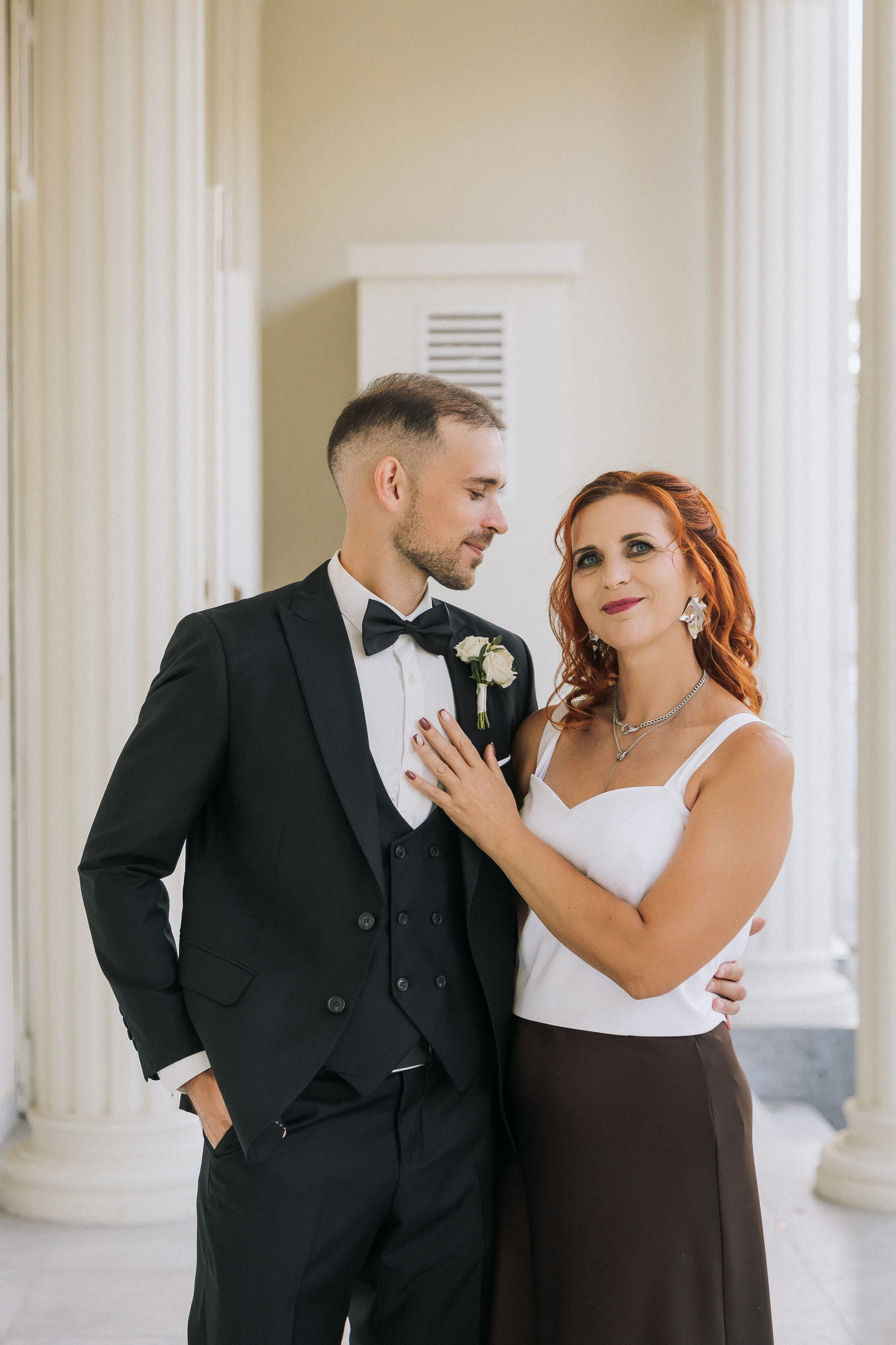 Свадебная прогулка Екатерины и Евгения. Свадебная фотография. Арина Рубах