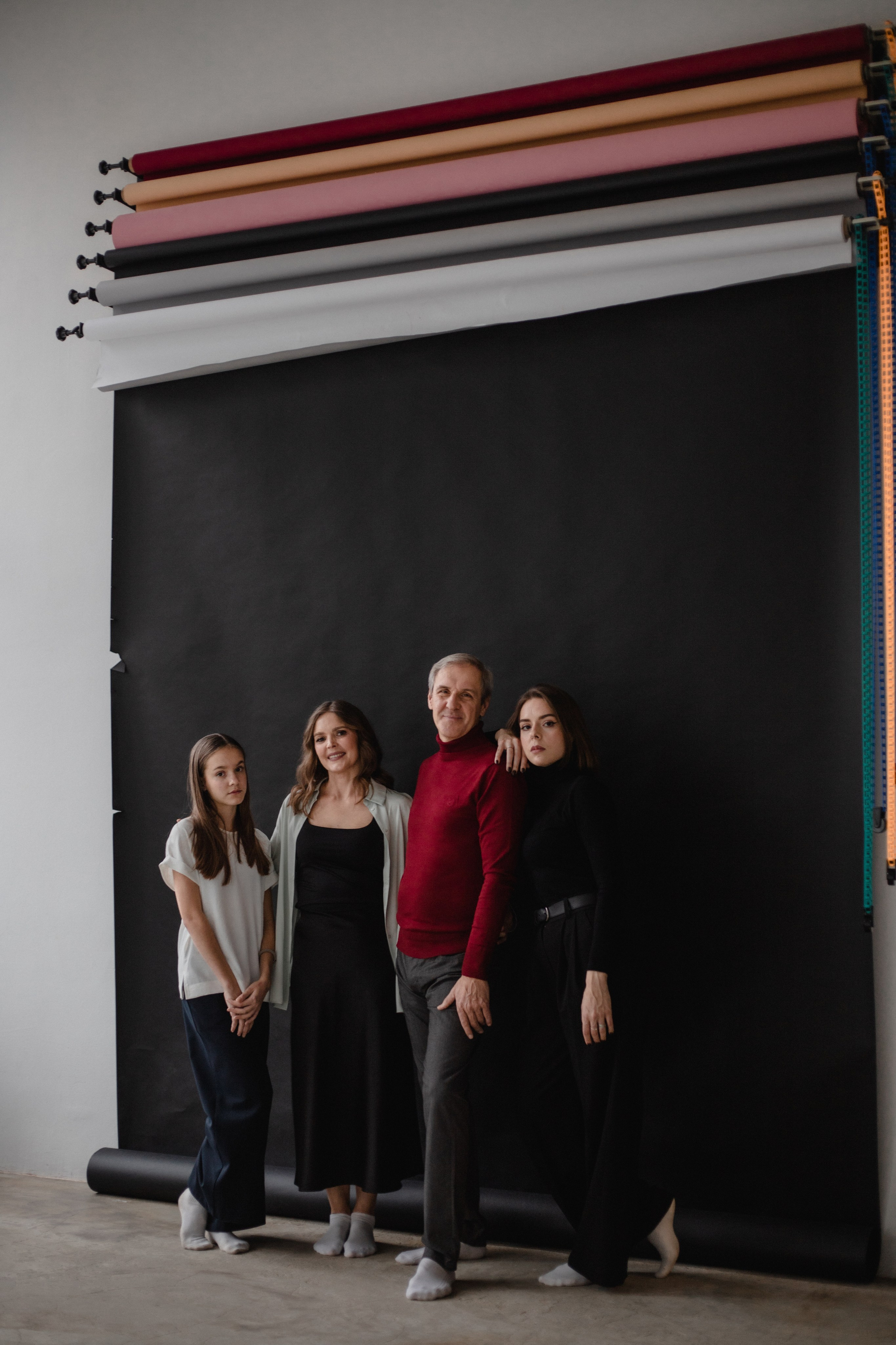 Студийная семейная съёмка