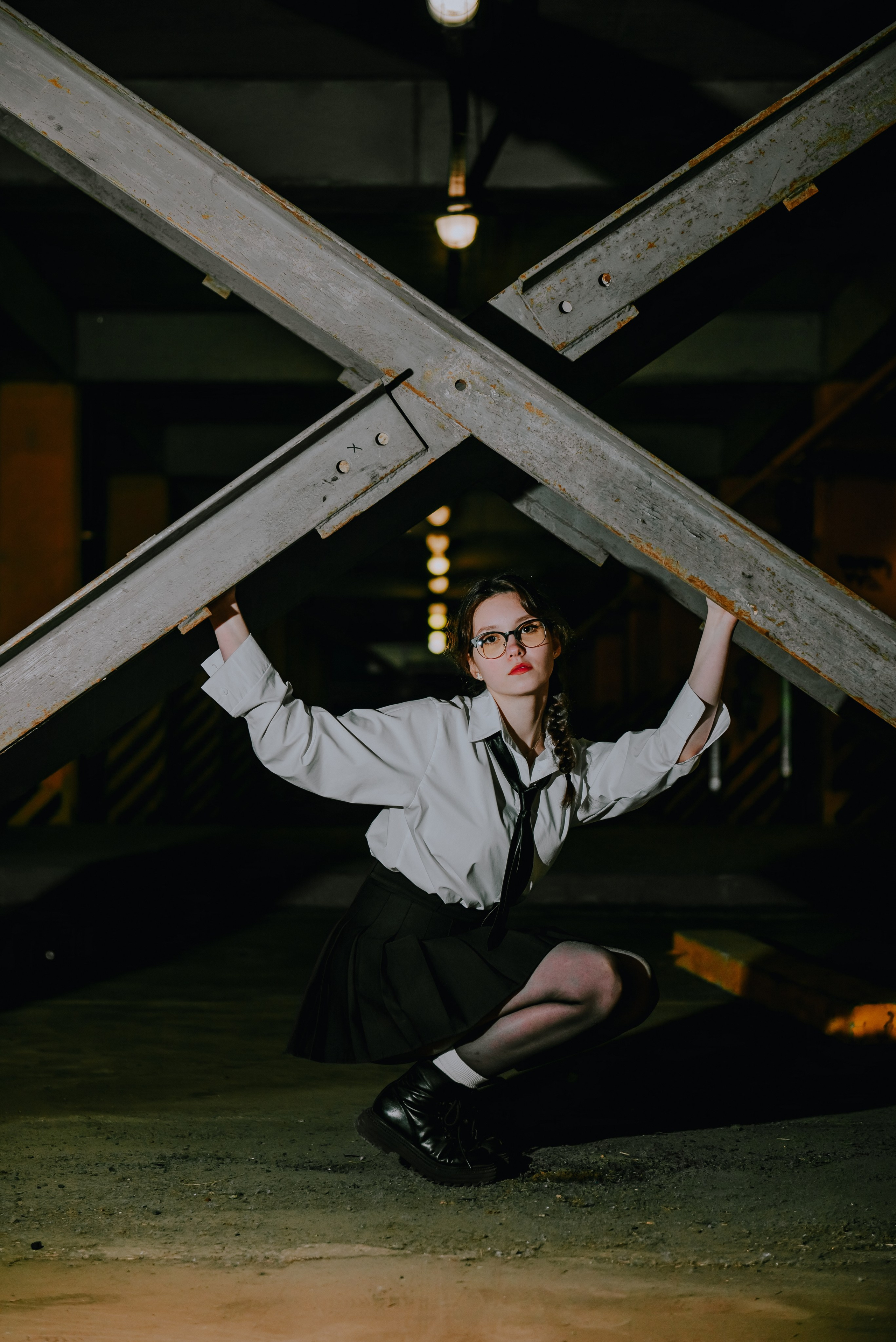 Фотосессия на парковке Лента Кемерово