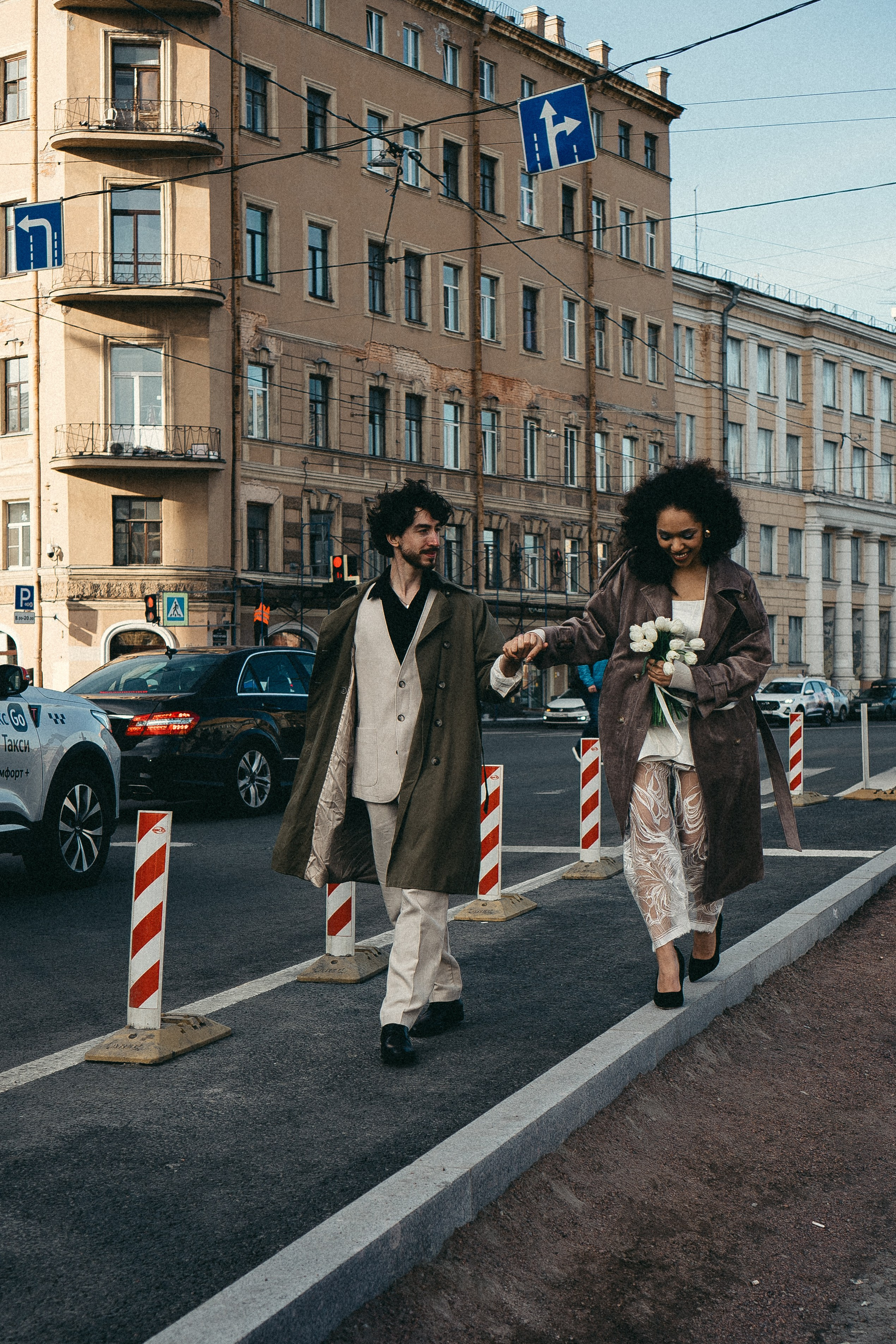 СВАДЕБНАЯ ПРОГУЛКА ПО ПЕТРОГРАДКЕ ВЕСНОЙ. СВАДЕБНАЯ ФОТОСЕССИИЯ НА ПЕТРОГРАДКЕ. Профессиональный фотограф, Санкт-Петербург — Виктория Богомолова