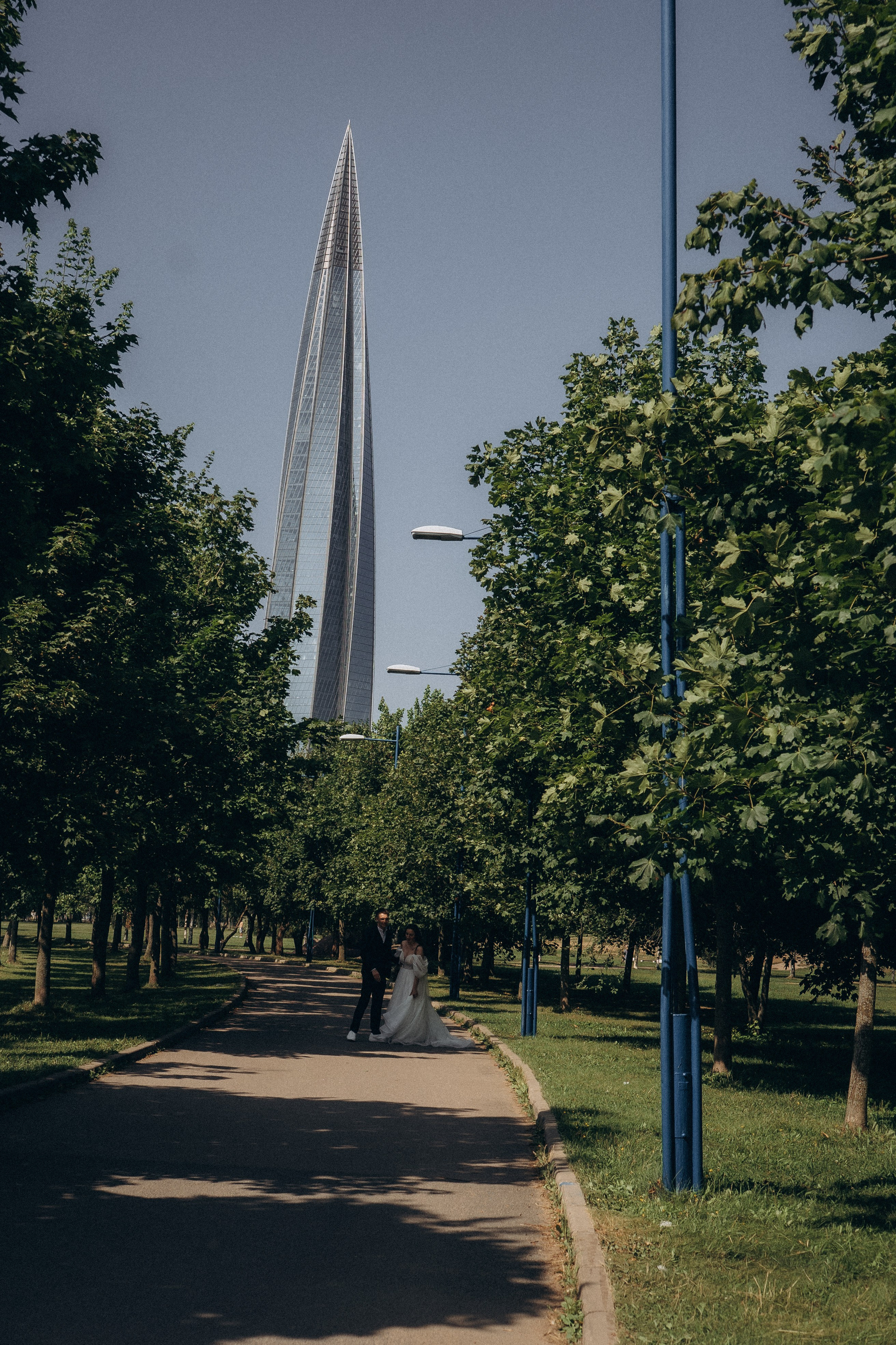 СВАДЕБНАЯ СЬЕМК В ПАРКЕ 300-ЛЕТИЯ. Профессиональный фотограф, Санкт-Петербург — Виктория Богомолова