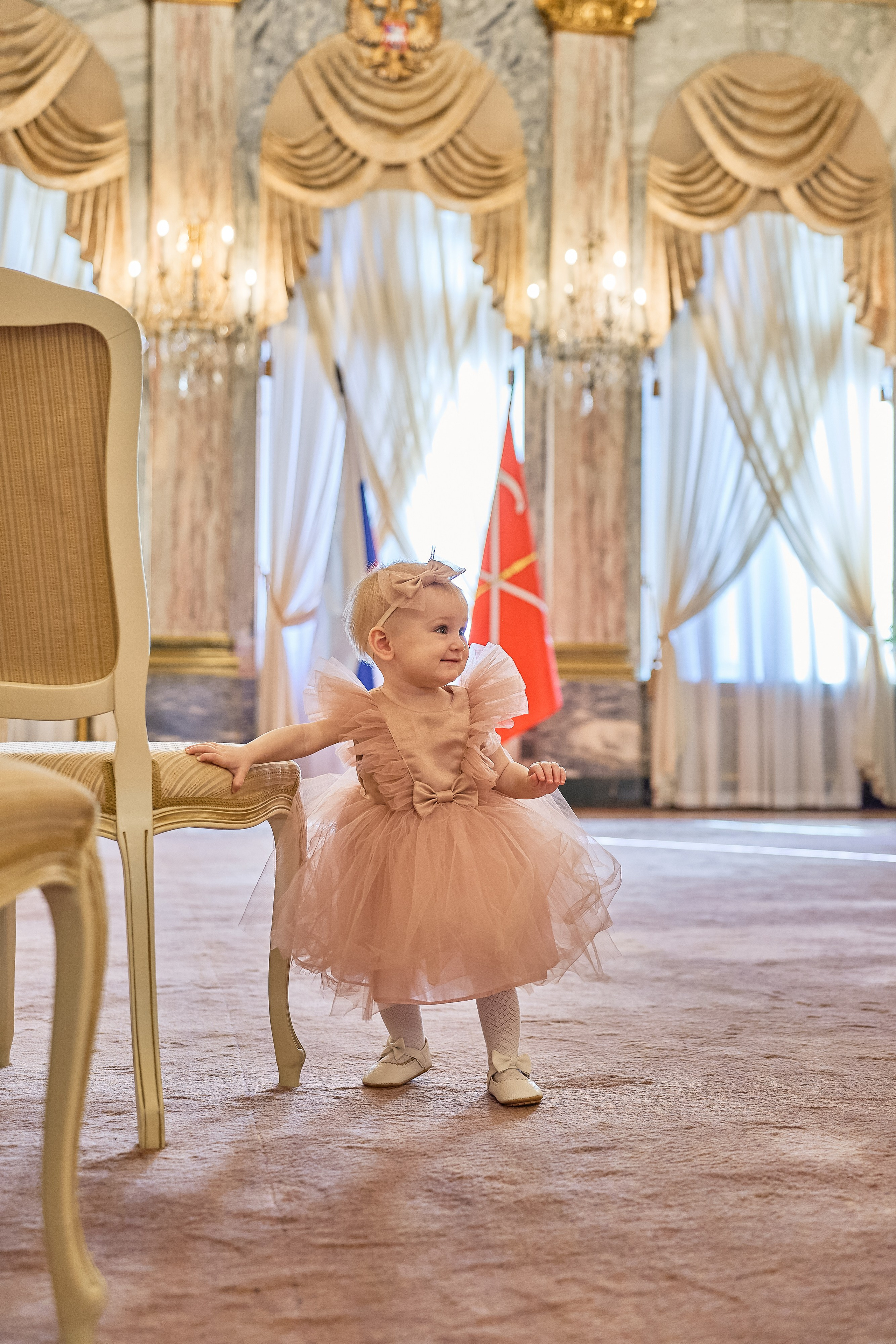 Фотосессия во дворце малютка в Санкт-Петербурге