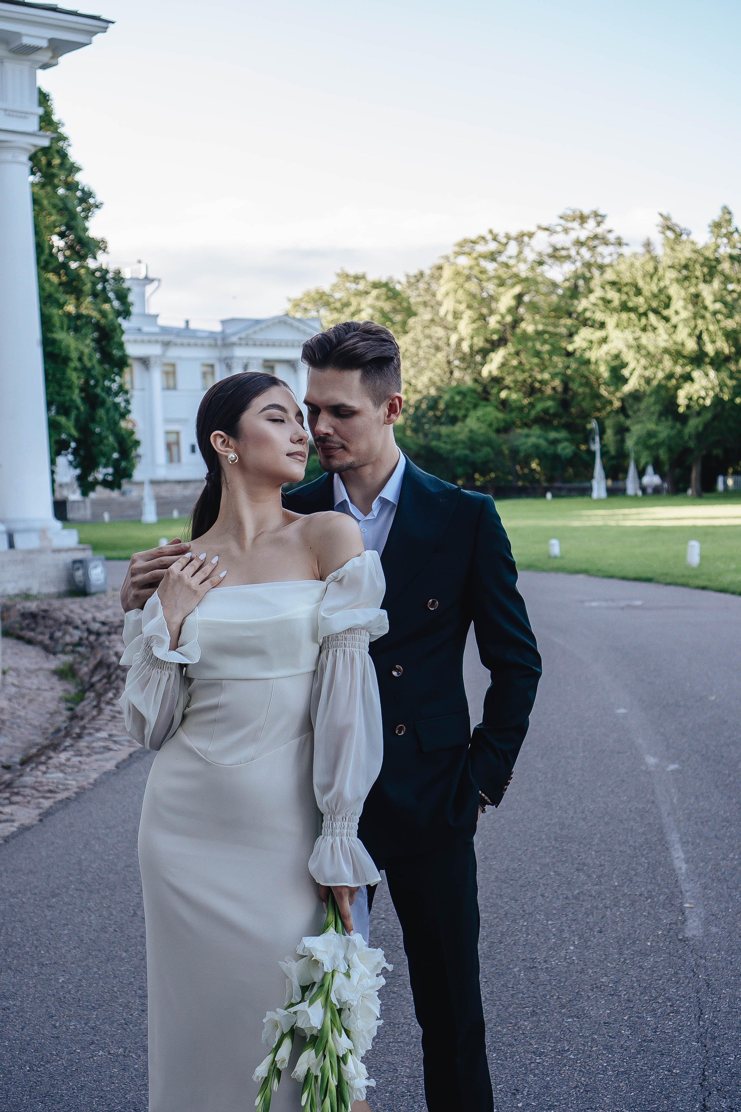 СВАДЕБНАЯ СЬЕМКА НА РАССВЕТЕ НА ЕЛАГИНОМ ОСТОРОВЕ. Профессиональный фотограф, Санкт-Петербург — Виктория Богомолова