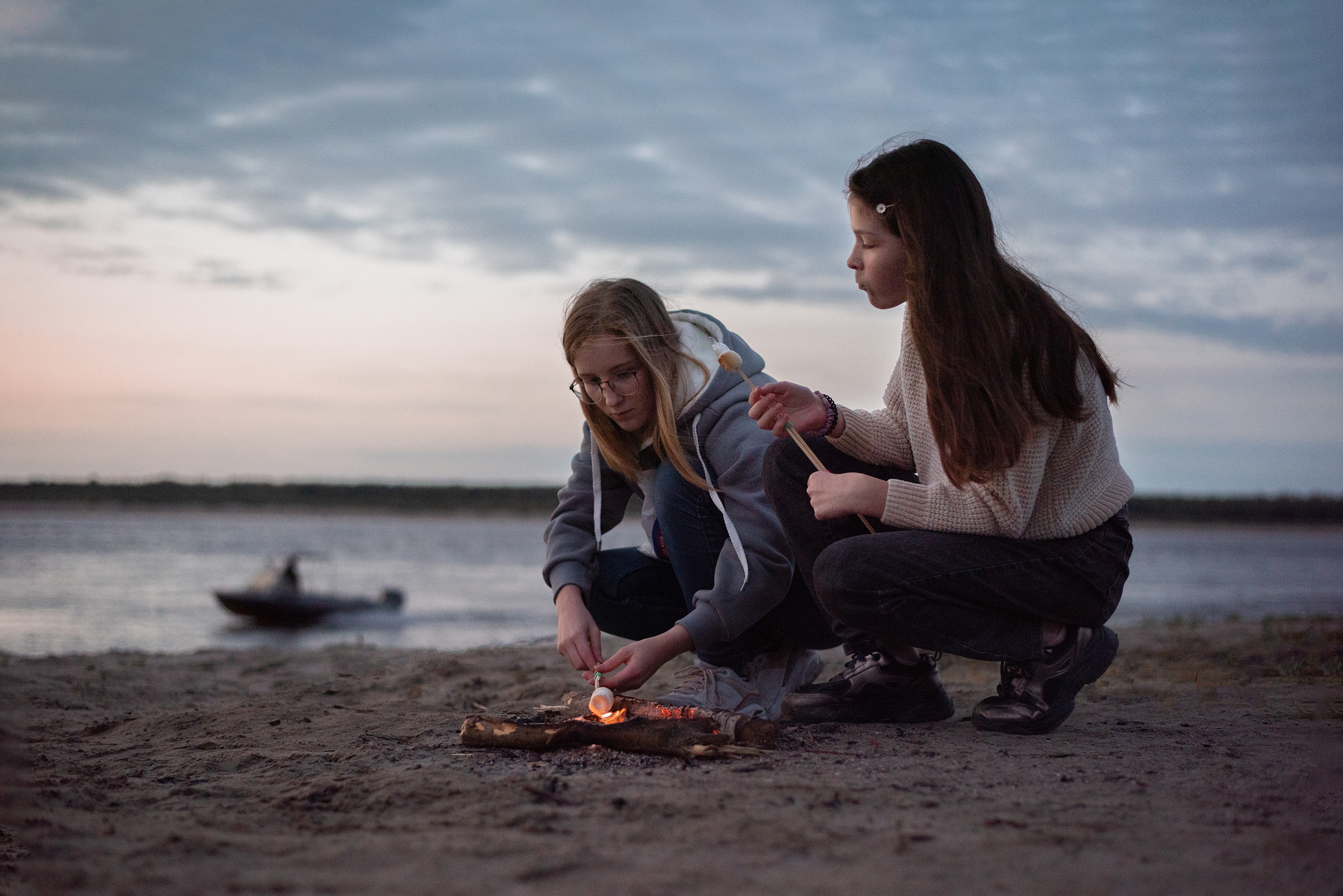 У реки. Семейный фотограф Екатерина Шаманаева