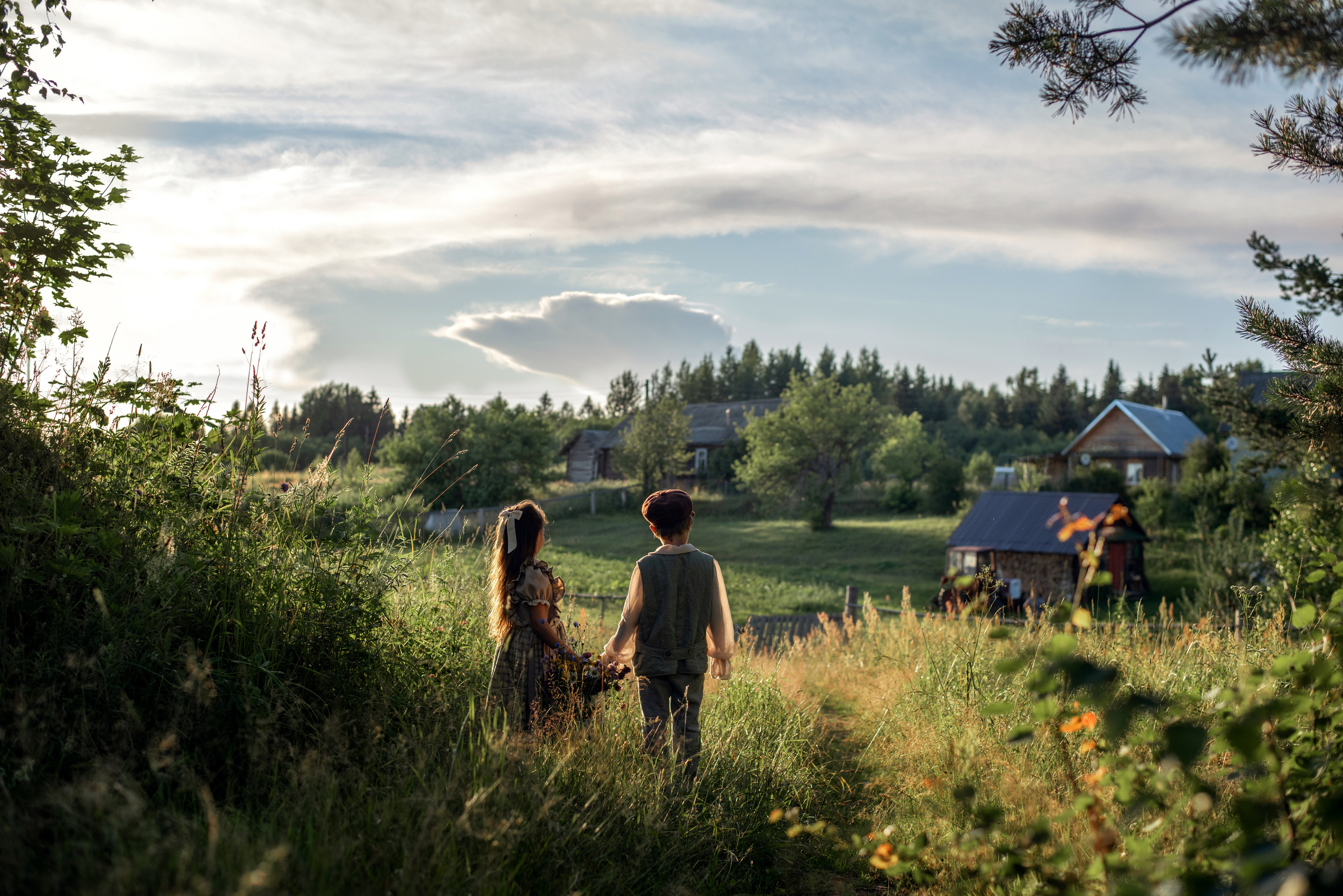 Деревня. Семейный фотограф Екатерина Шаманаева