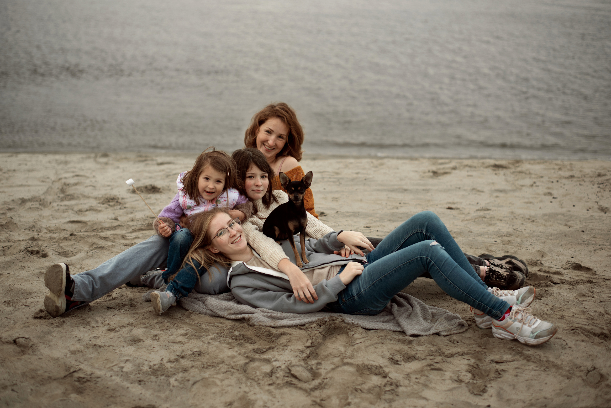 У реки. Семейный фотограф Екатерина Шаманаева