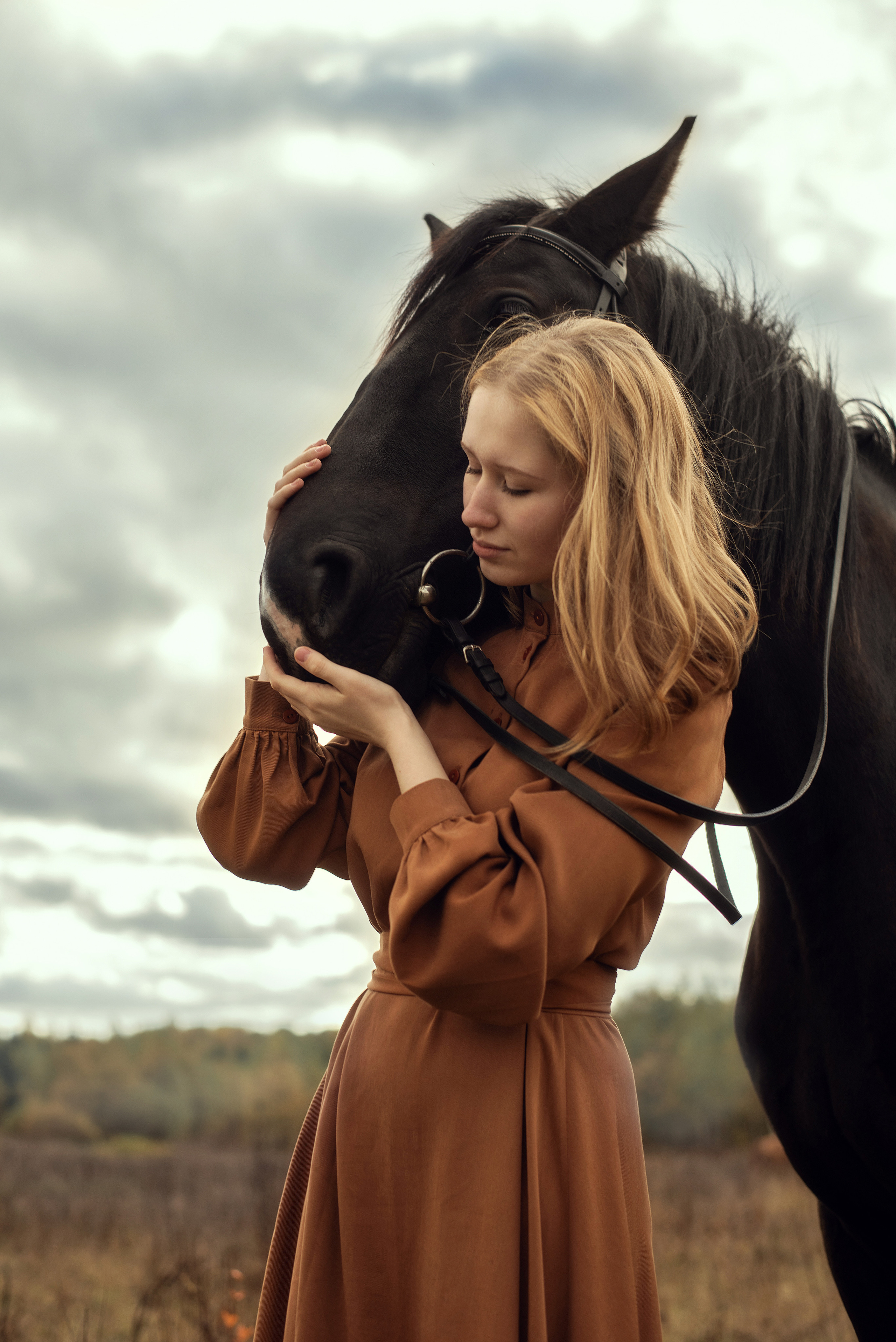 С лошадьми. Семейный фотограф Екатерина Шаманаева
