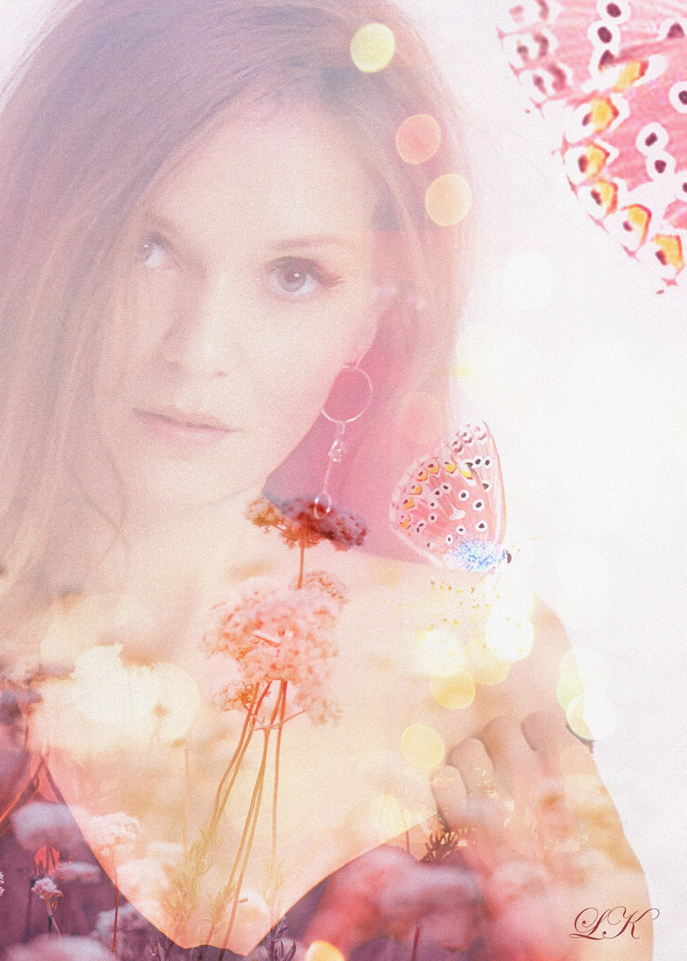 Абстракция женских портретов