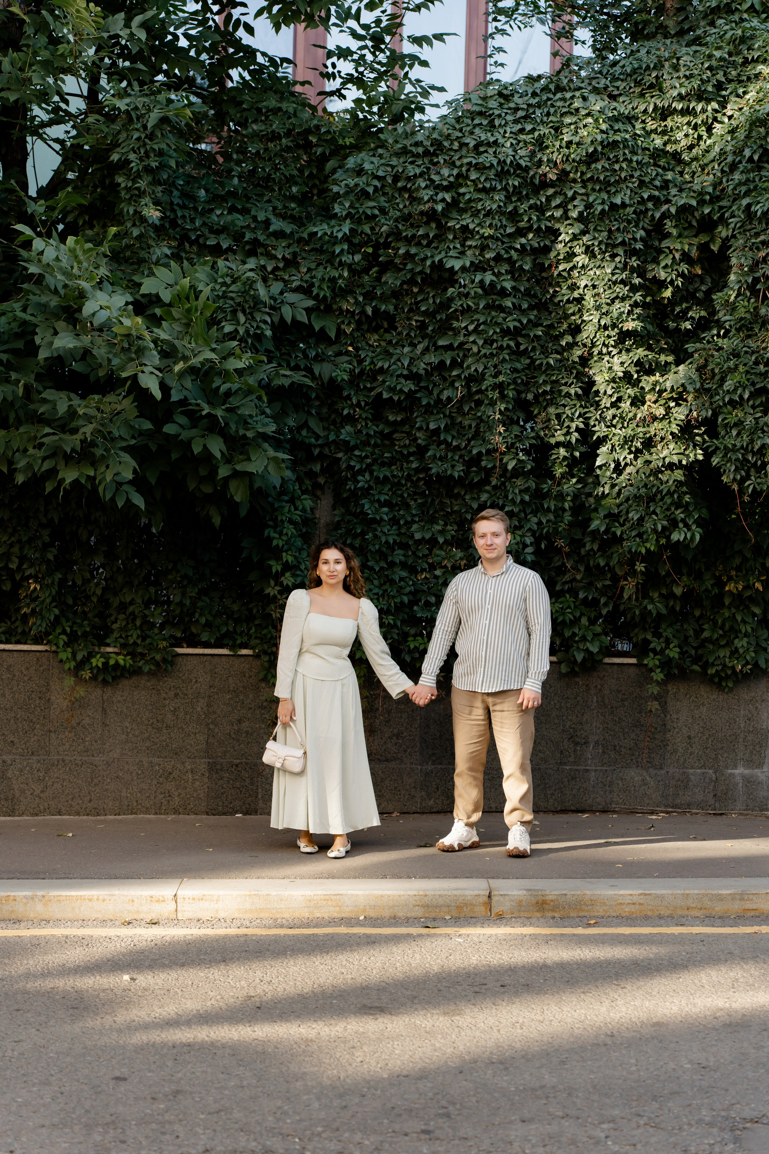 Красивая Love story на улице. Фотограф Москва