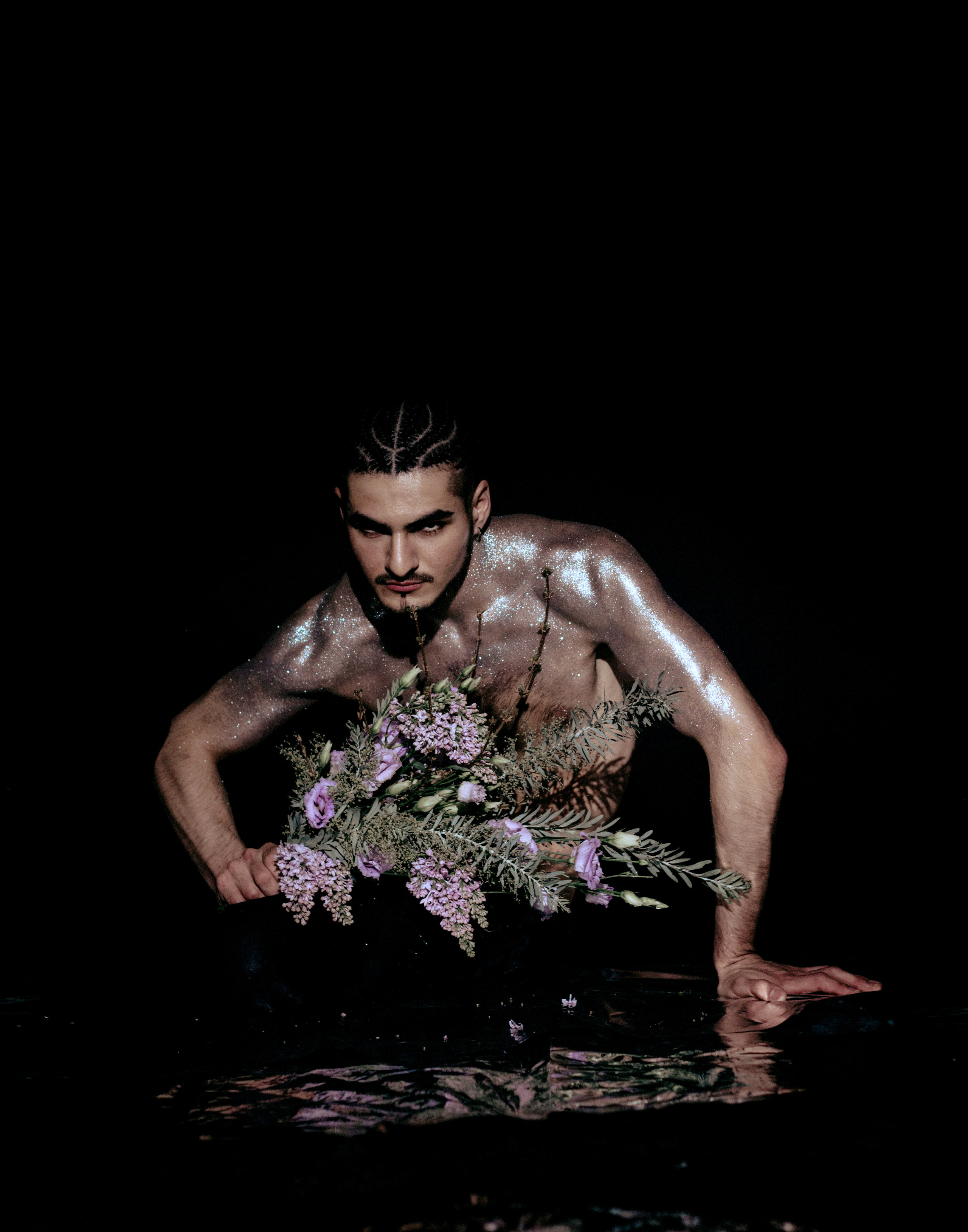 Flowers. Fashion photographer in Prague Kisel Ekaterina