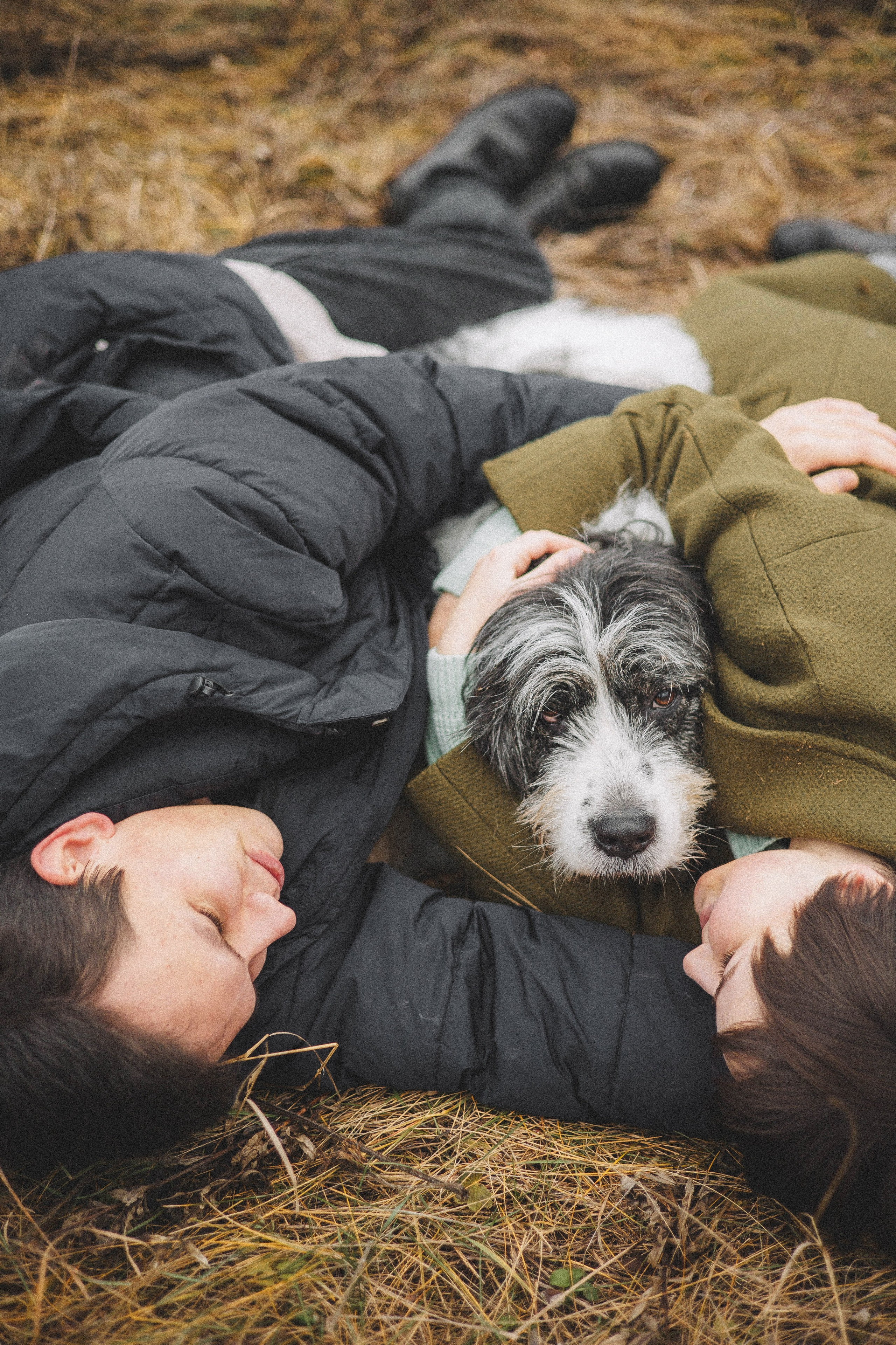 Даша, Глеб, Барс и Бруно. Фотограф-анималист Богданова Полина