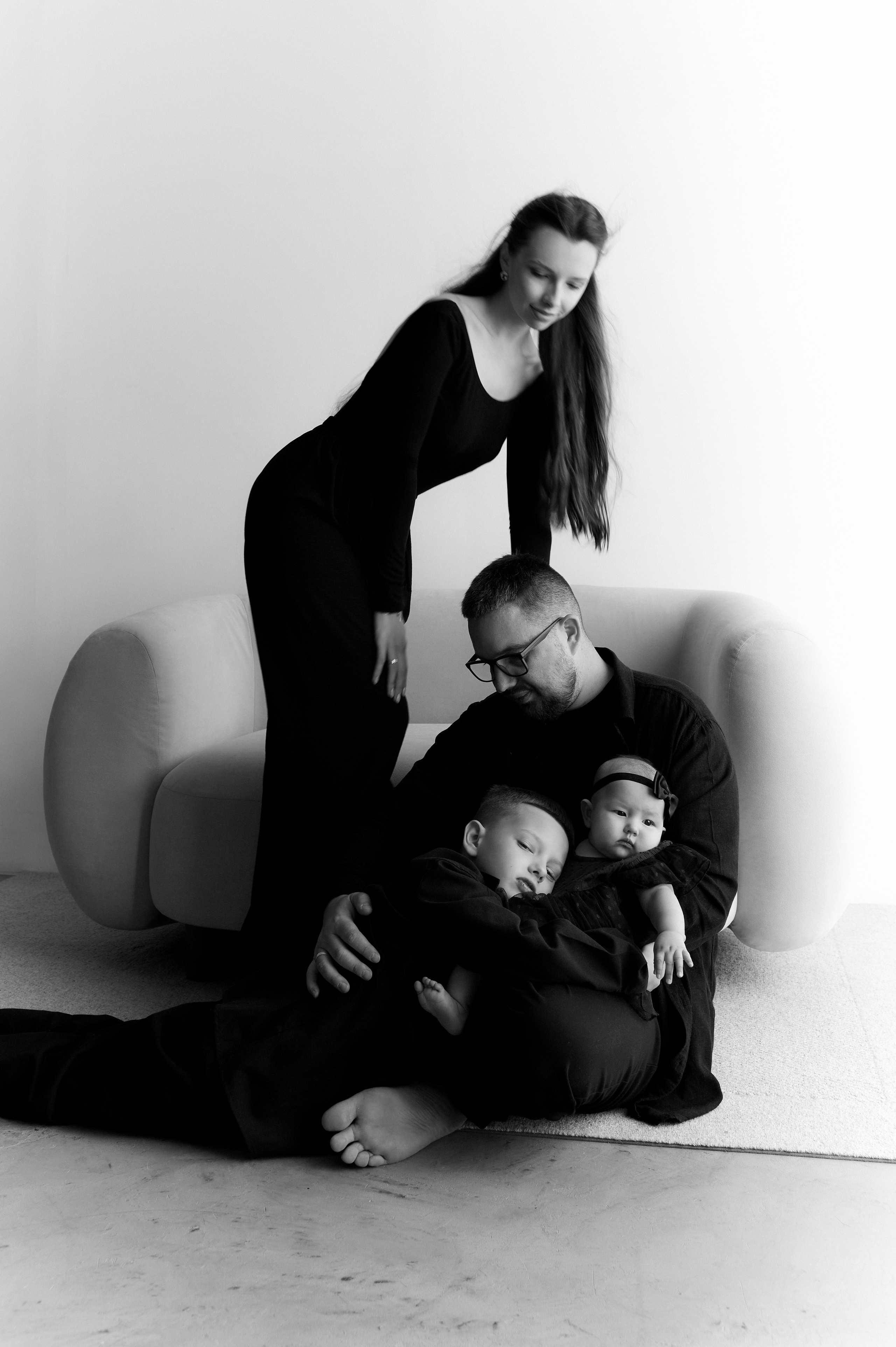 Лиза и ее семья. Фотограф Регина С