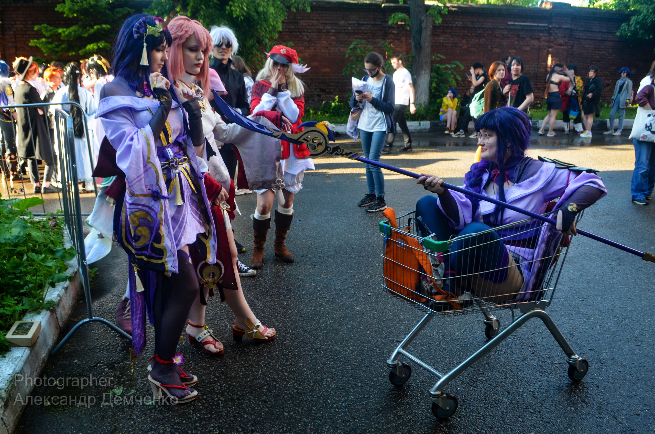 Фотосессия на фестивале косплея Never Party 3.0 в Москва