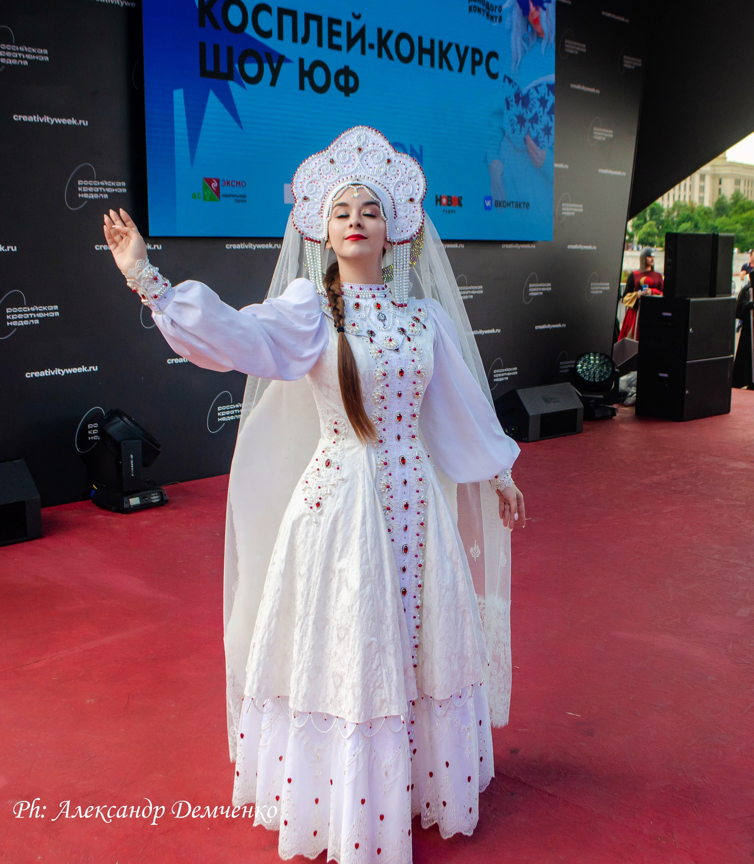 Фотосессия сцены в Москве на разных репортажных мероприятий