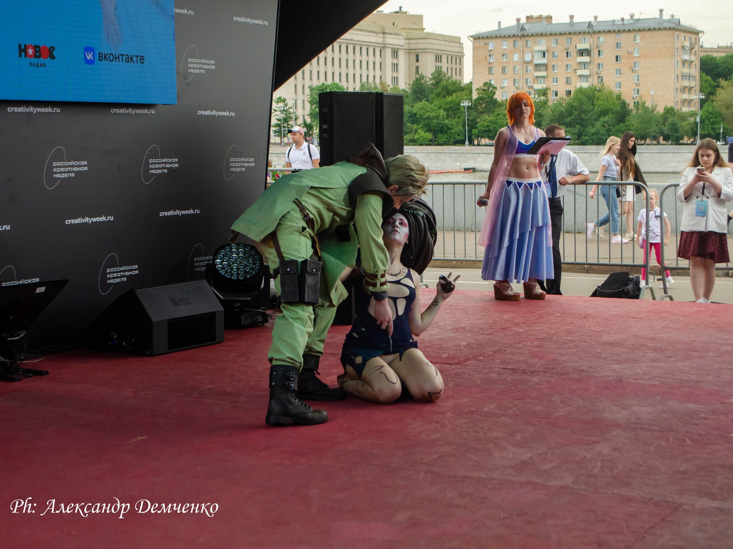 Фотосессия в Парке Горького на Лидеры молодого контента