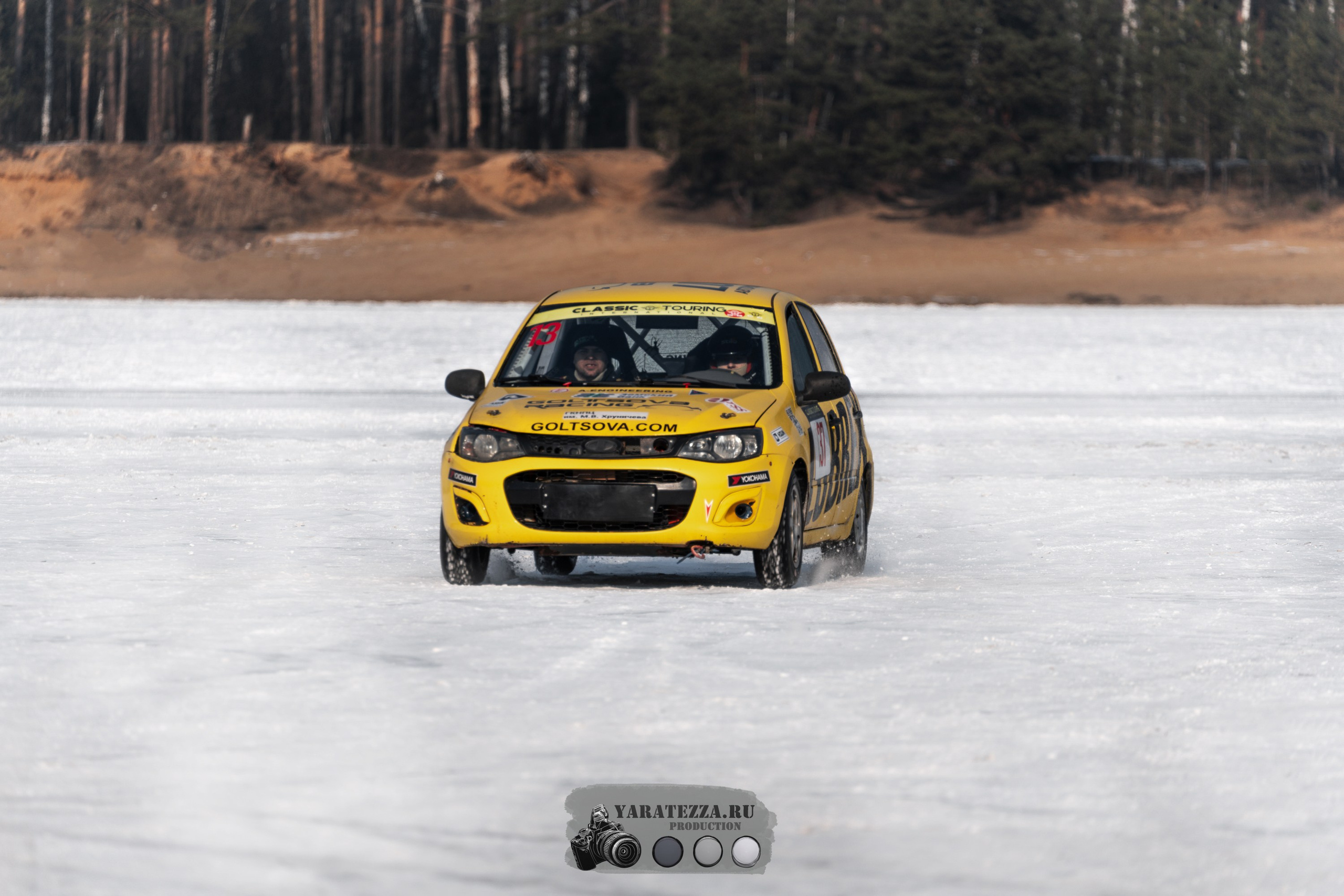 Тренировочный день на ледовой трассе. Yaratezza production