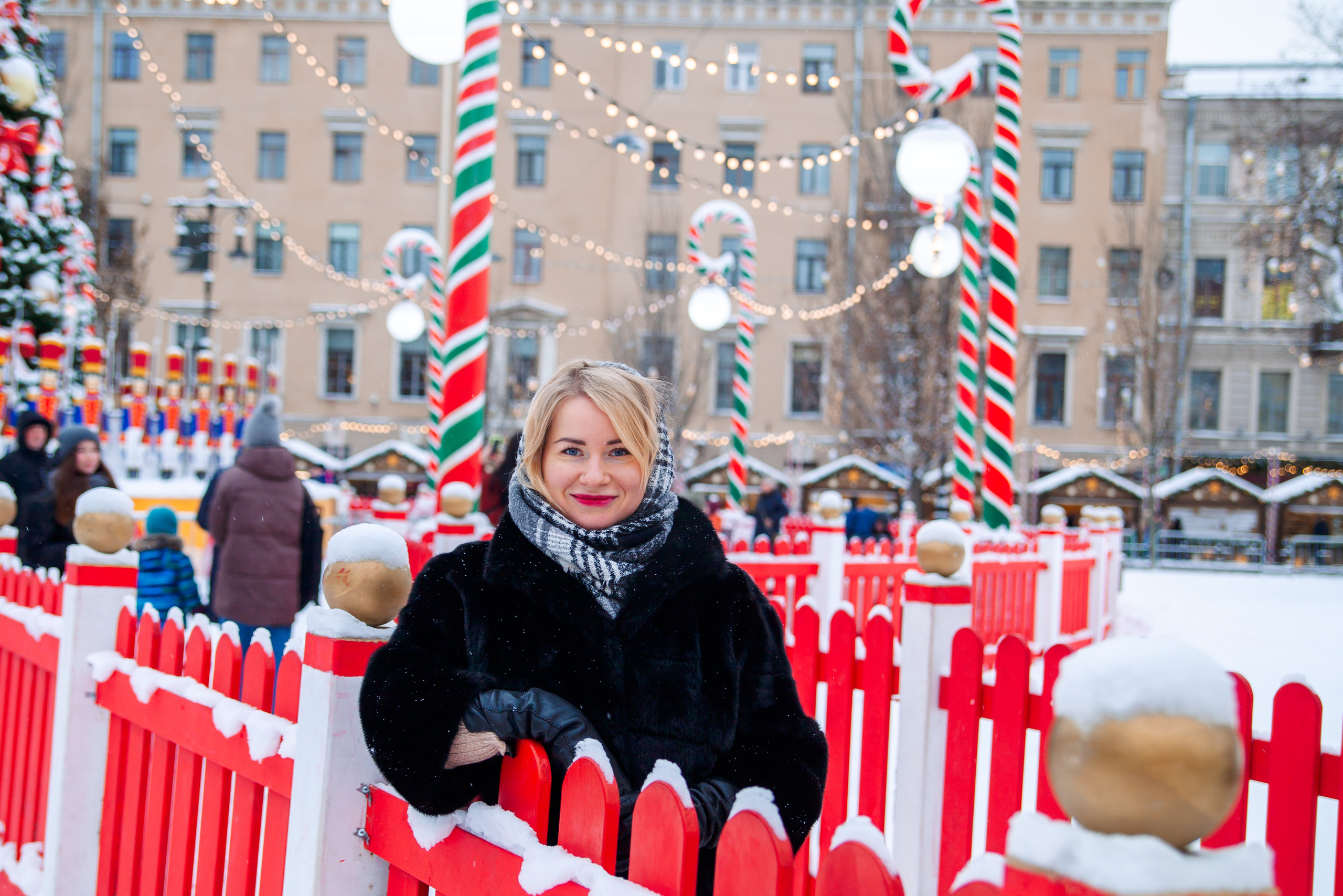 Новогодняя манежная пл. Детский и семейный фотограф в Санкт-Петербурге Анна Сарынина