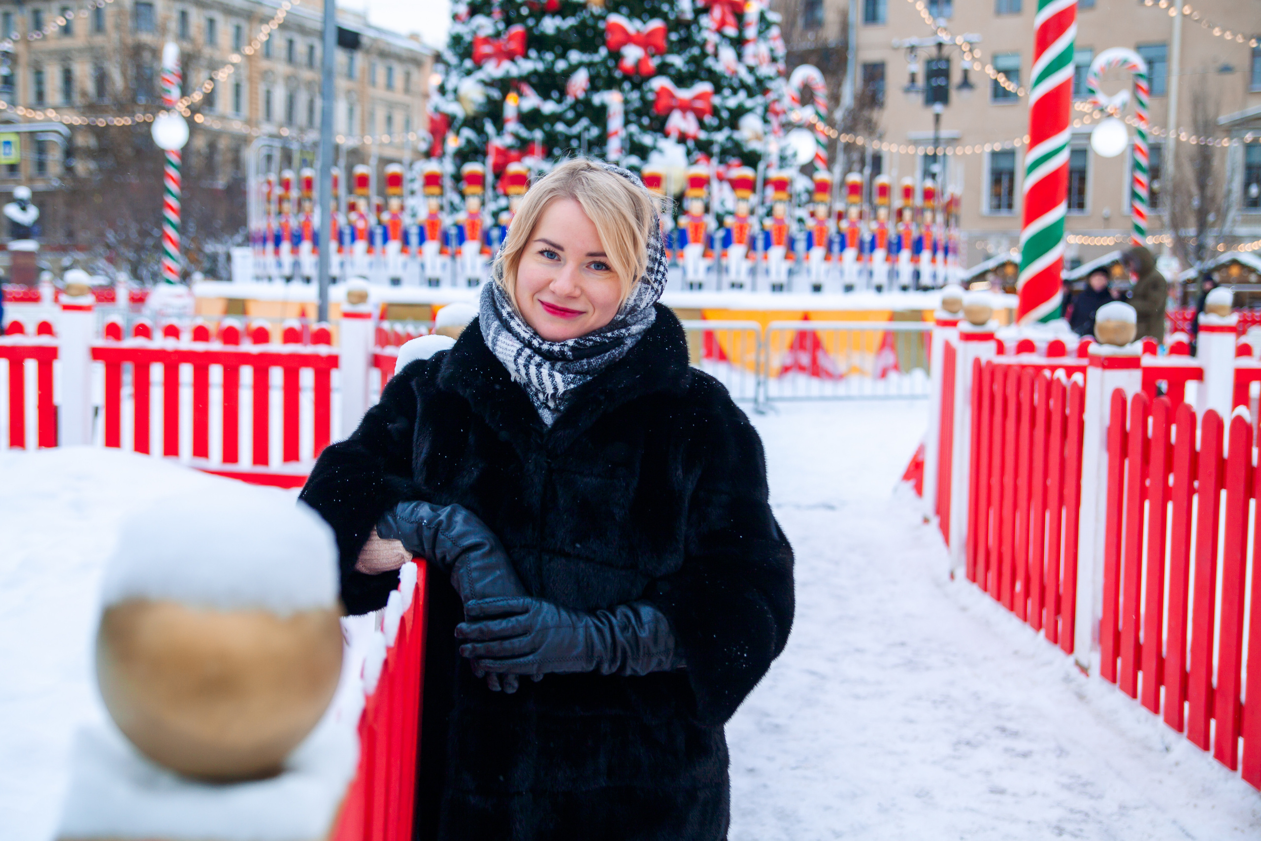 Новогодняя манежная пл. Детский и семейный фотограф в Санкт-Петербурге Анна Сарынина