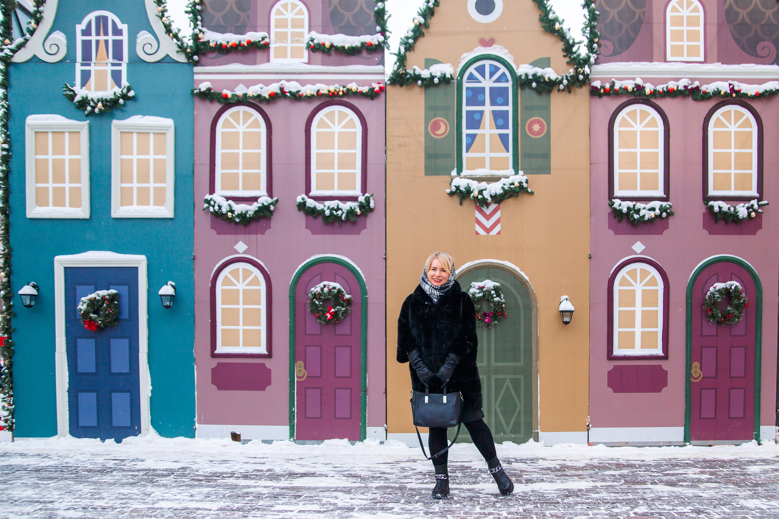 Новогодняя манежная пл. Детский и семейный фотограф в Санкт-Петербурге Анна Сарынина