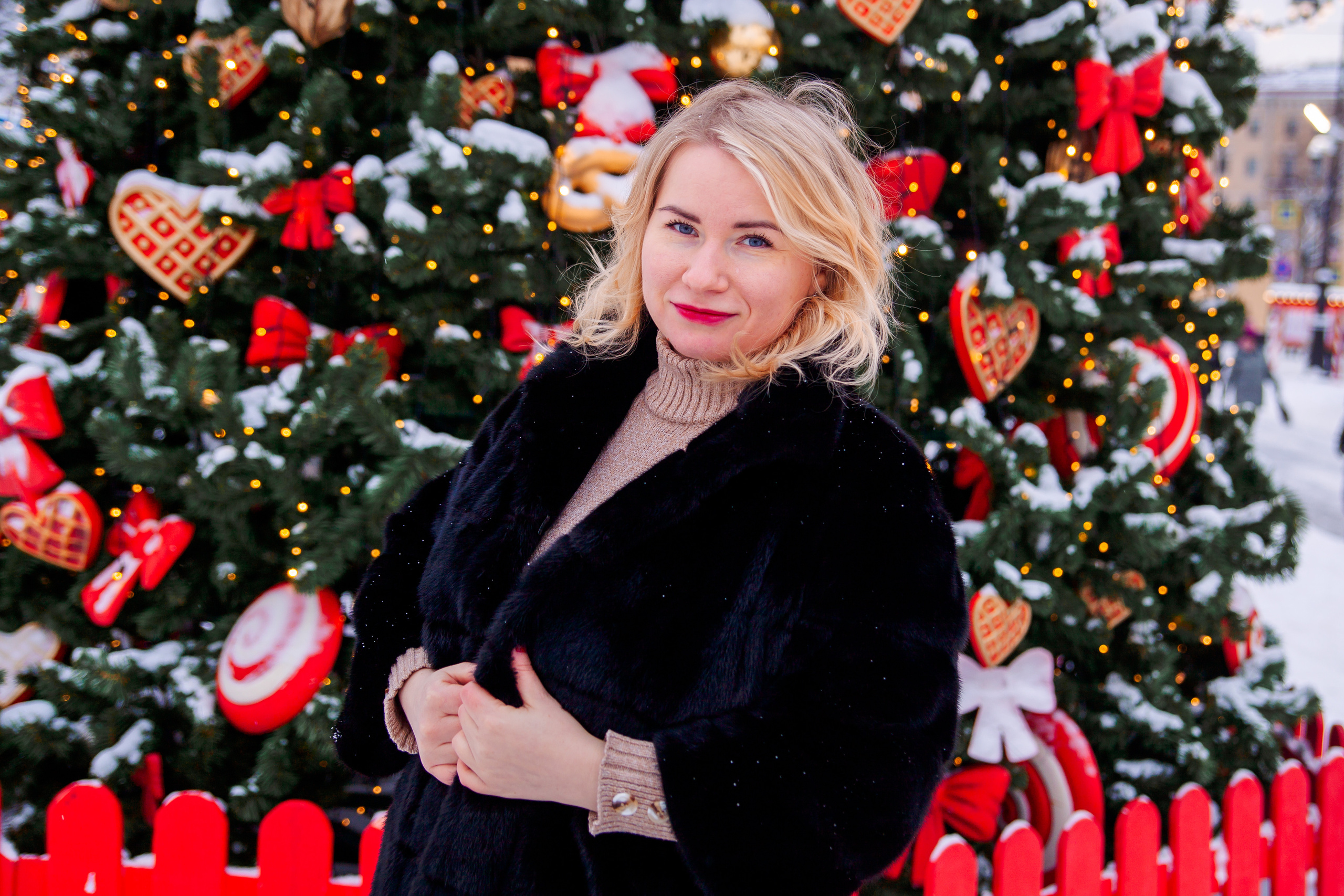 Новогодняя манежная пл. Детский и семейный фотограф в Санкт-Петербурге Анна Сарынина