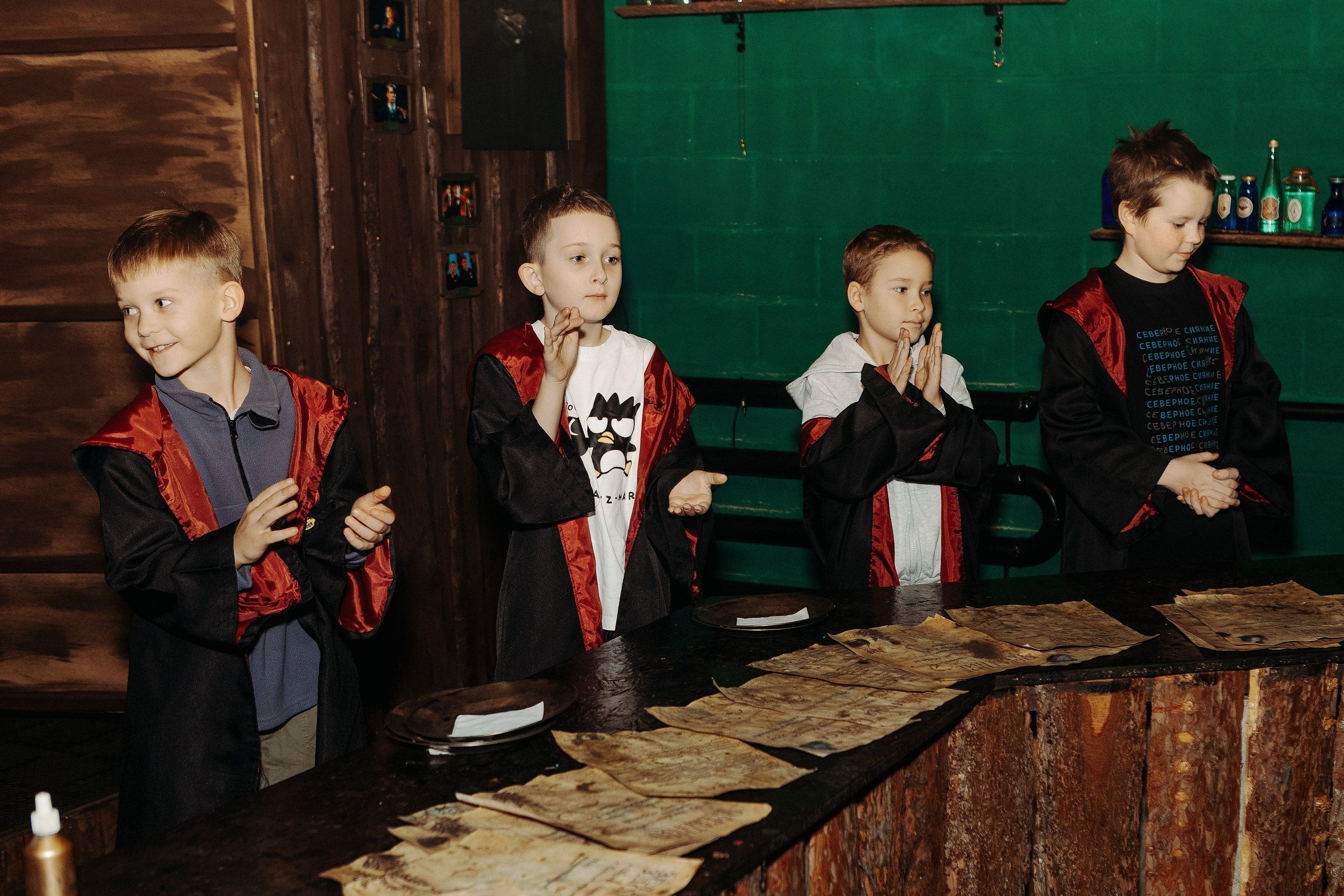 День рождения в стиле Гарри Поттера. Фотограф в Красноярске по выгодной цене