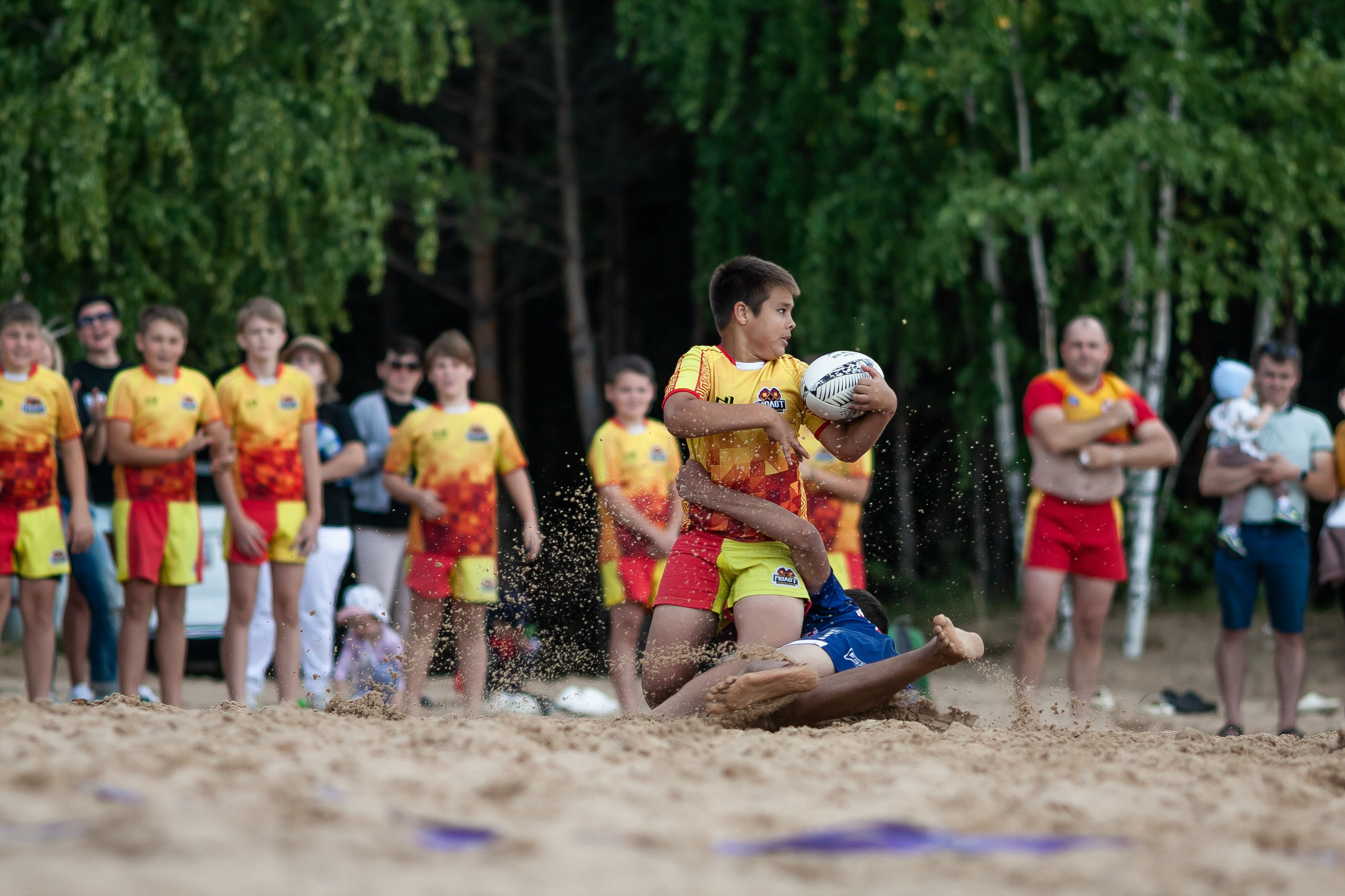 «Кубок «Молота» по пляжному Регби. Фотография