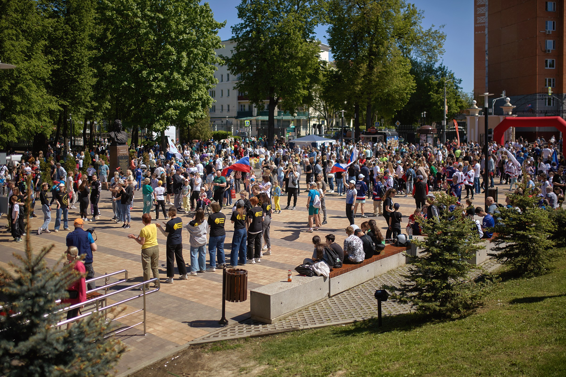 Благотворительный забег «Бежим к победе» (19.05.2024). Фотограф Роман Желтухин
