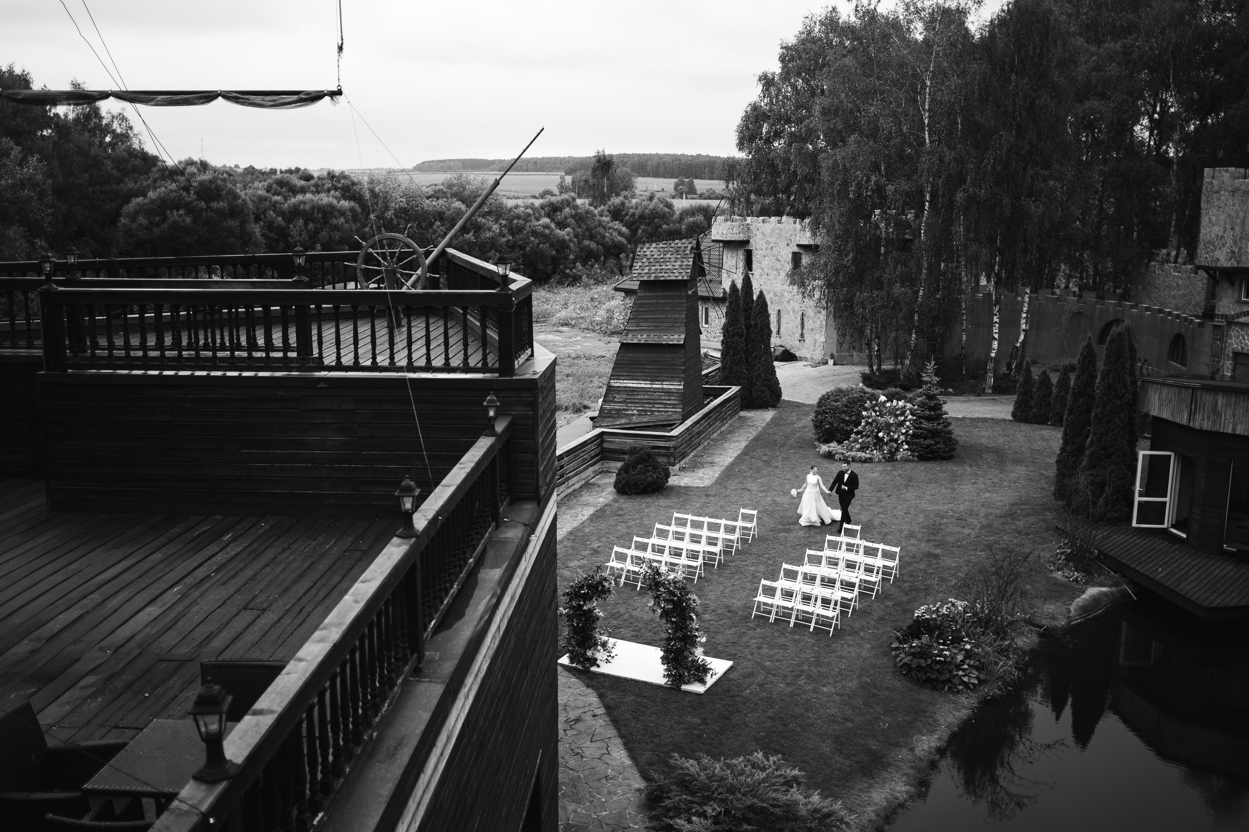 Свадебная фотосессия Ирины и Юрия Домодедово. Свадебный и индивидуальный фотограф Никита Роут | Москва