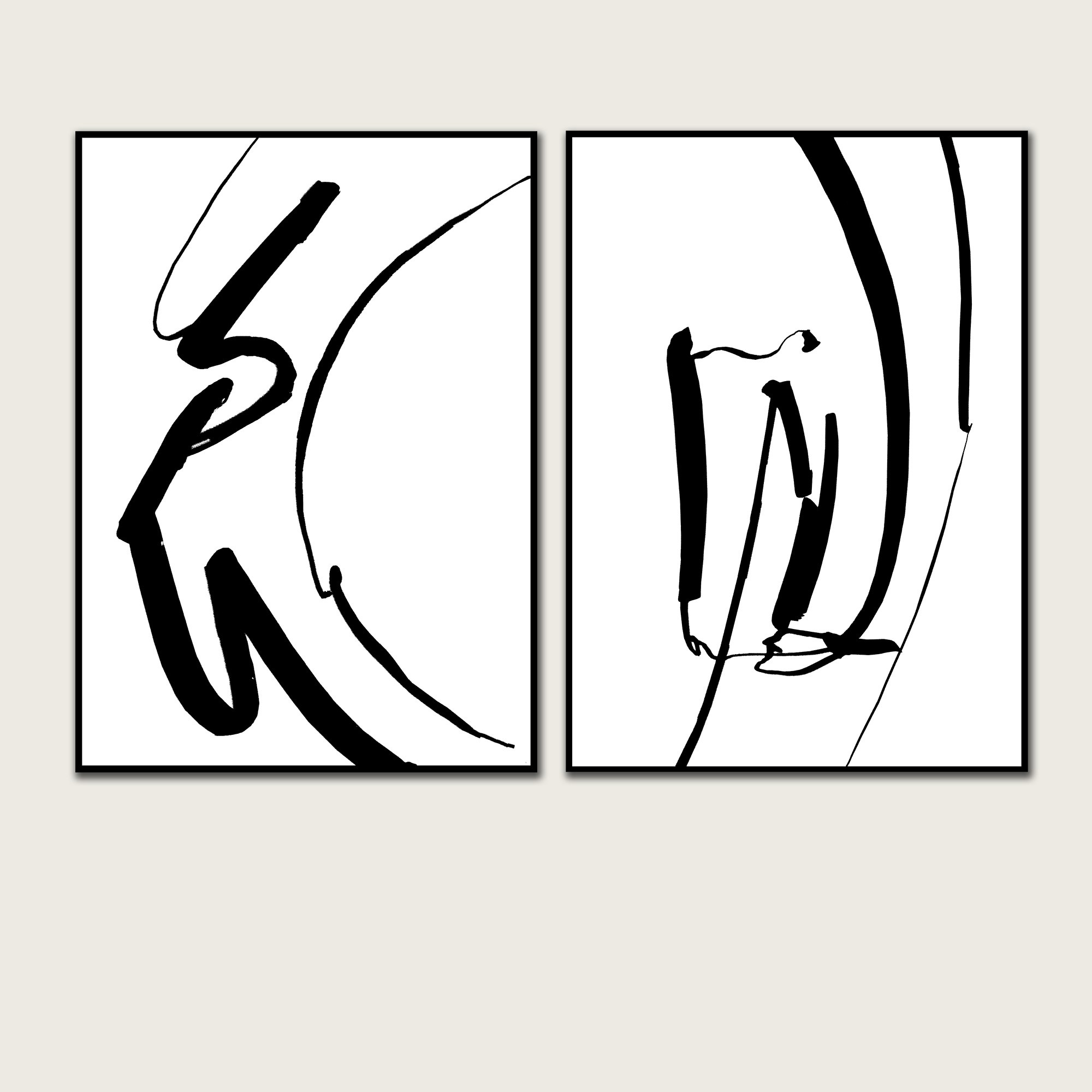 Сет «Танец». Галерея авторских картин художницы Бельмесовой Евгении