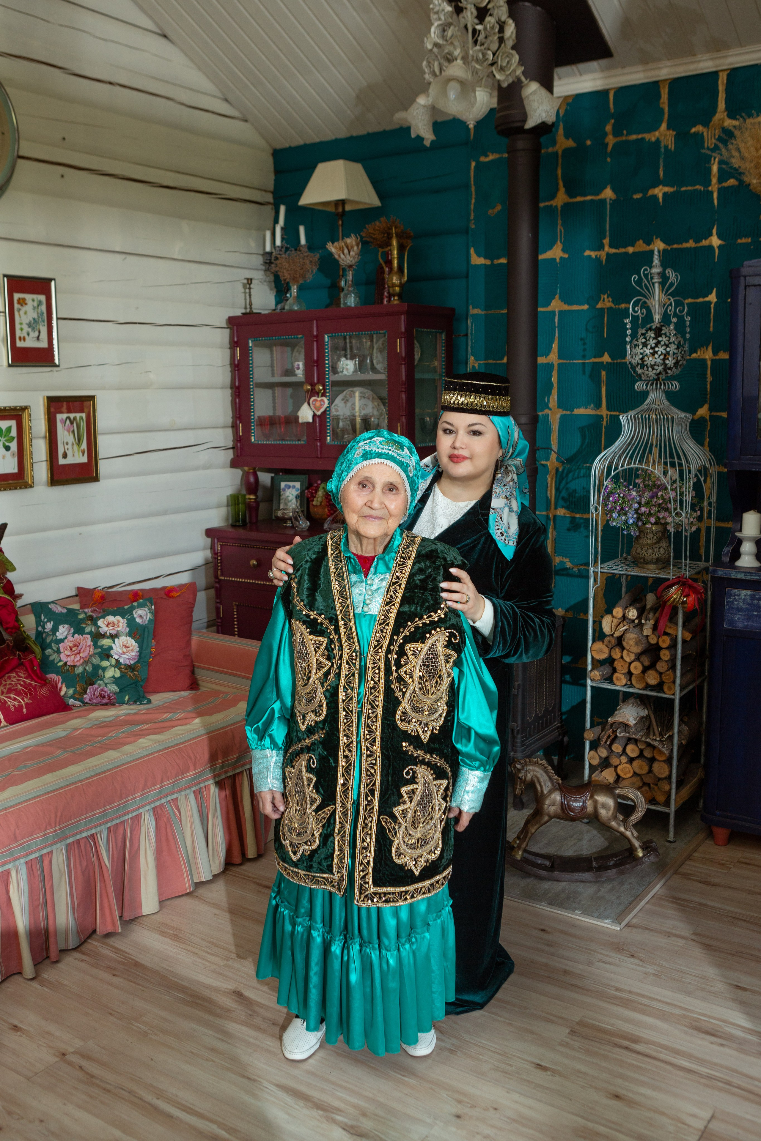 Семейная фотосессия в татарском и европейском стиле. Рекламный, предметный, репортажный, семейный фотограф и художник в Москве