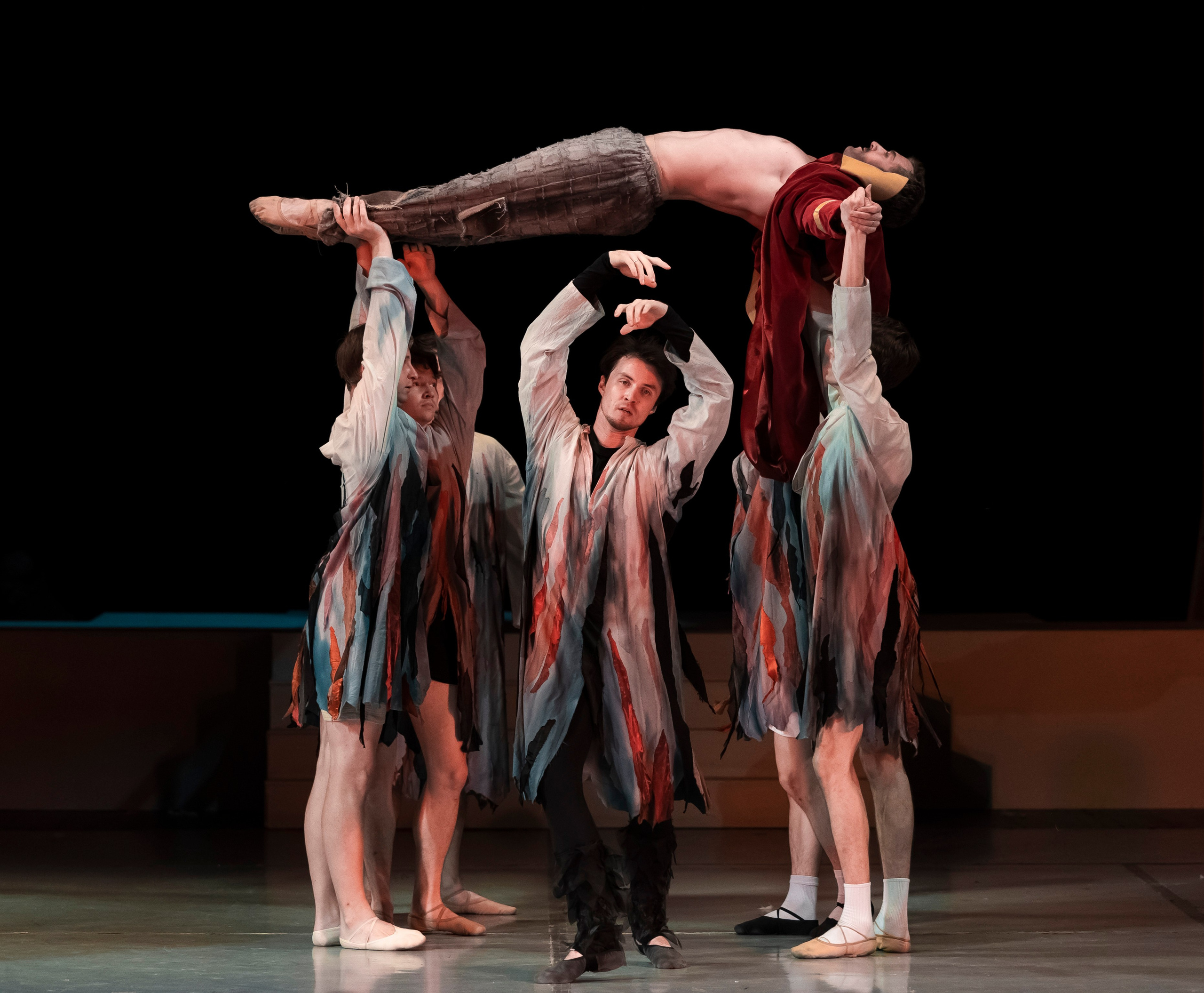 Сценическая репетиция «Пушкин. Сны после жизни» — балет Касатконой и Василёва. Балетный фотограф Москва Майоров Николай