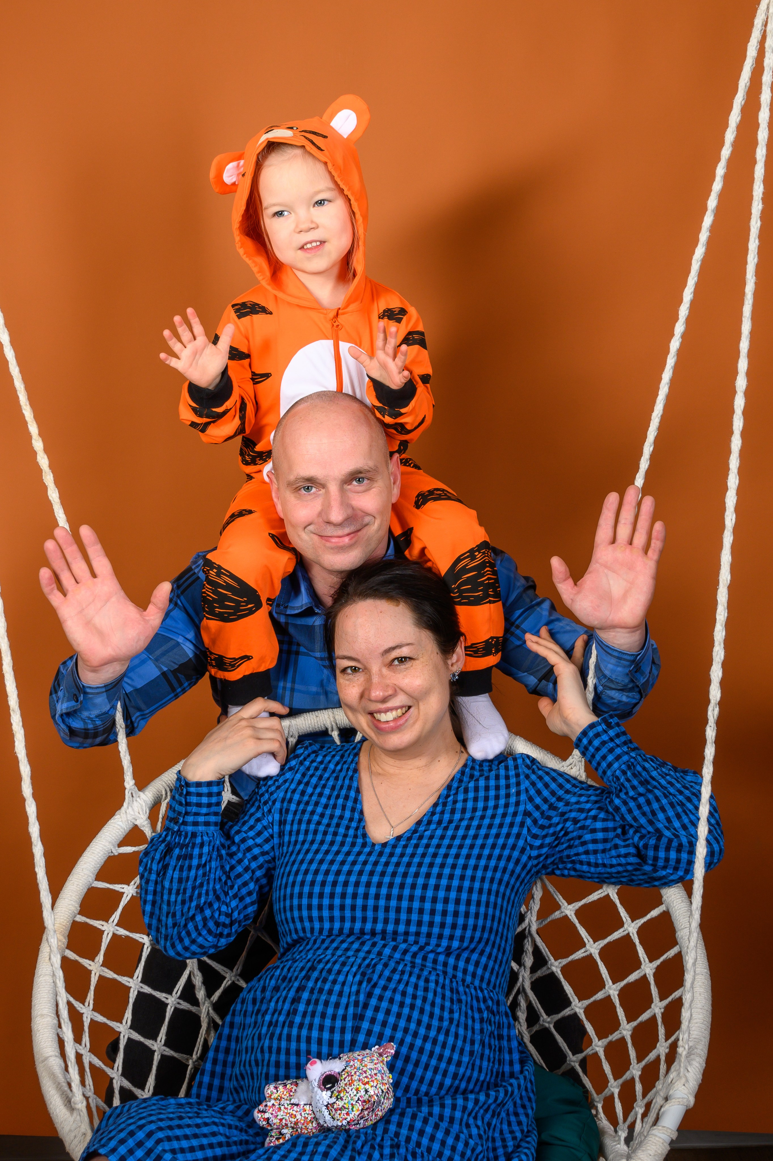 Семейная Фотосессия. Фотограф Андрей Зикеев, фотостудия AzArt Studio в Москве