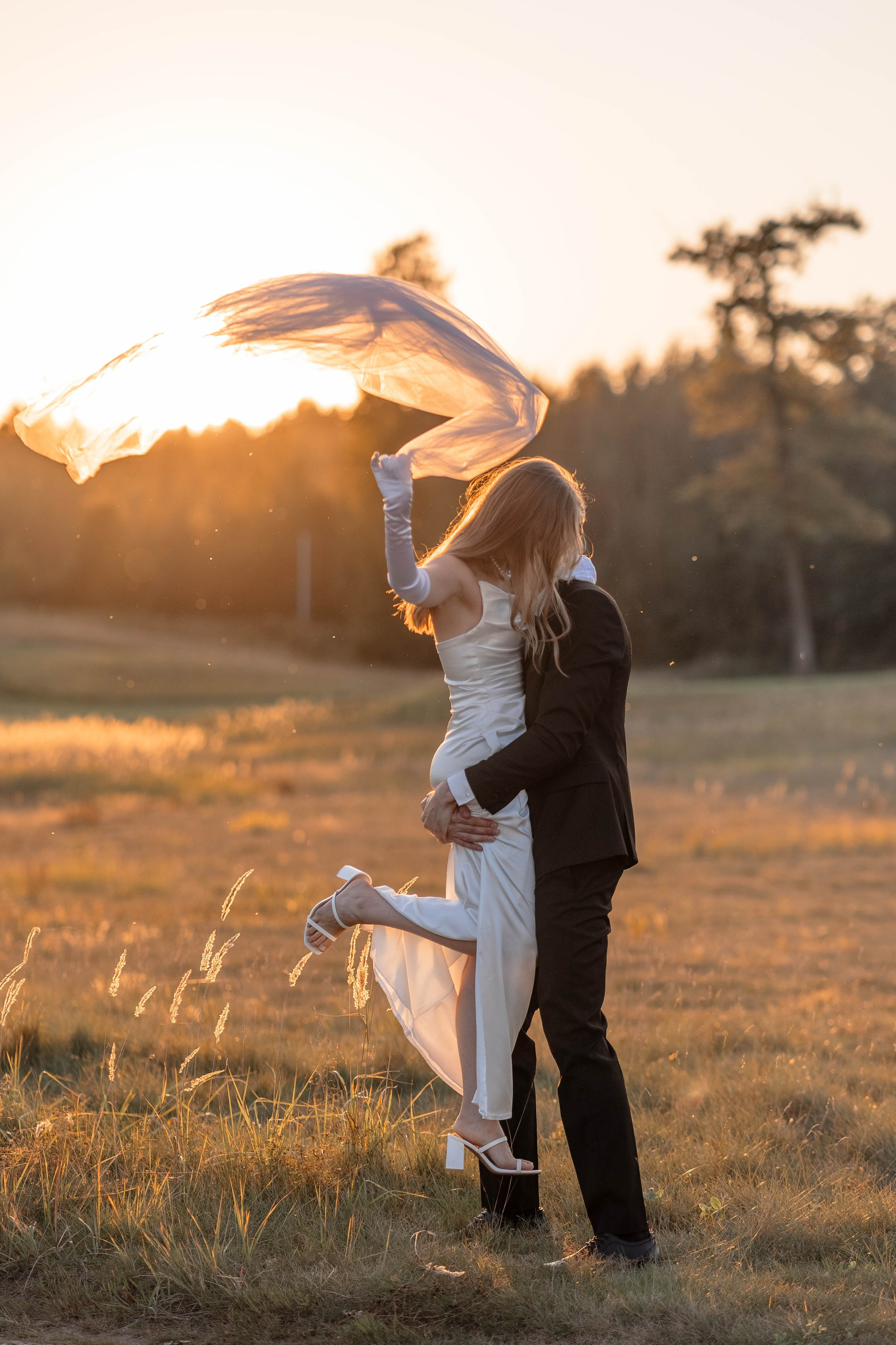 Свадебная съемка на закате!. Иванова Ирина Свадебный и семейный фотограф г. Уфа