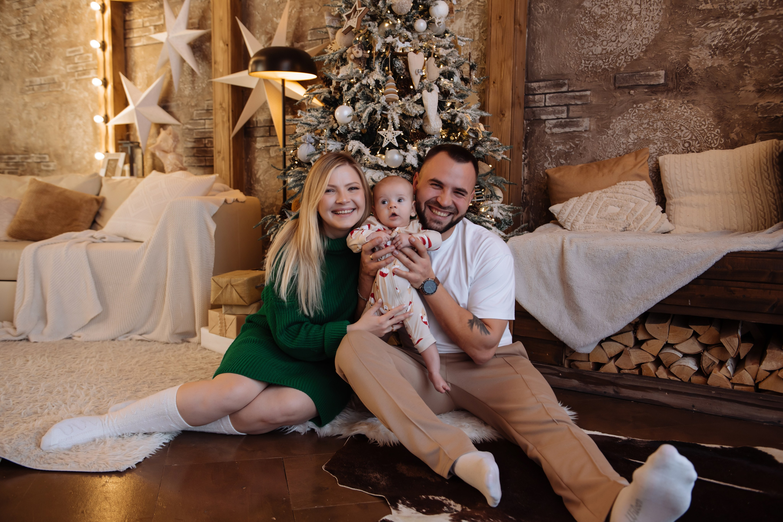 New Year Юля, Рома и маленький Эрик. Свадебный, портретный, фотограф беременности в Нижнем Новгороде Алина Зиновьева