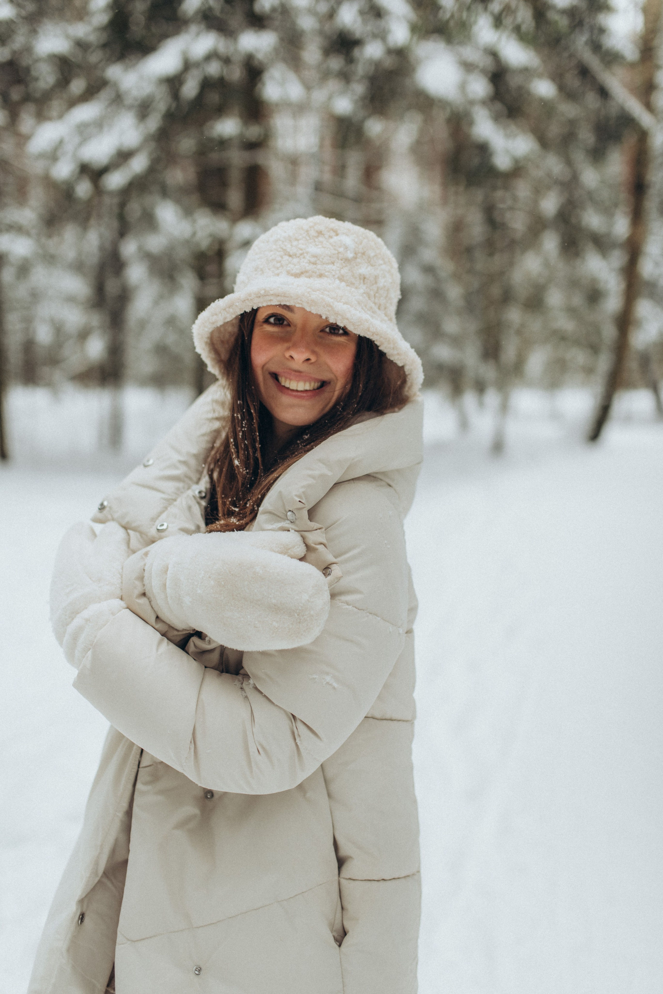 Мелина. Зимняя прогулка. Семейный фотограф в Москве Екатерина Север