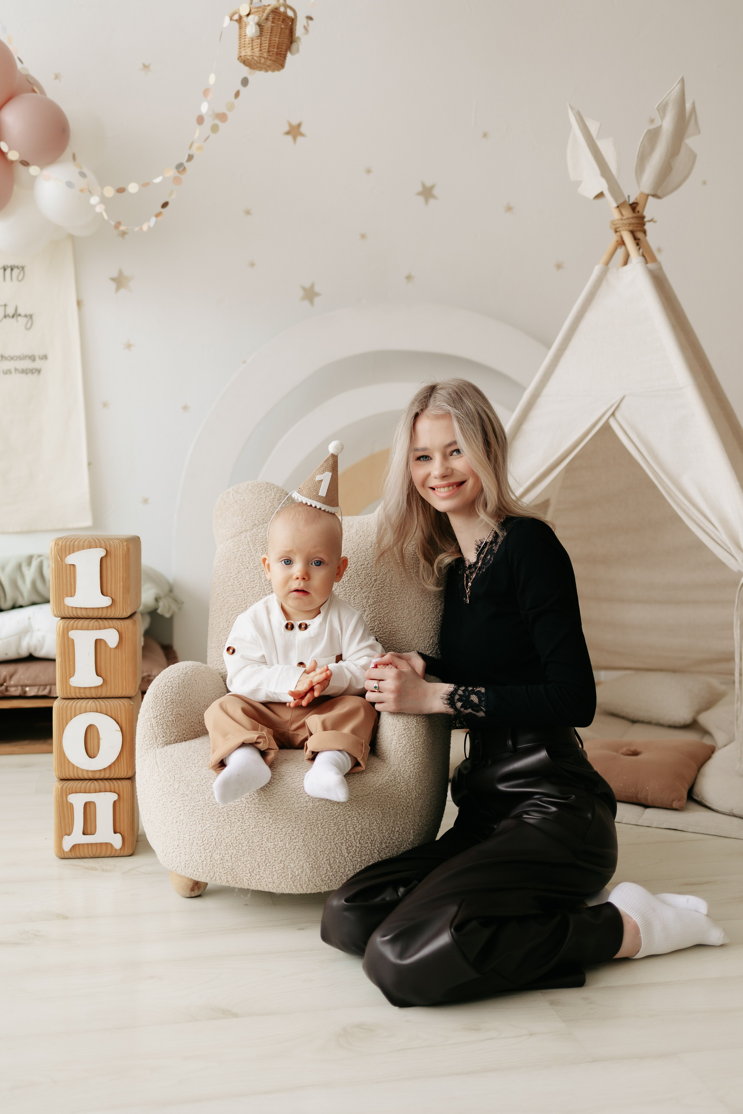 Domik зал Kids. Фотограф на первый годик, семейный и детский фотограф в Новосибирске