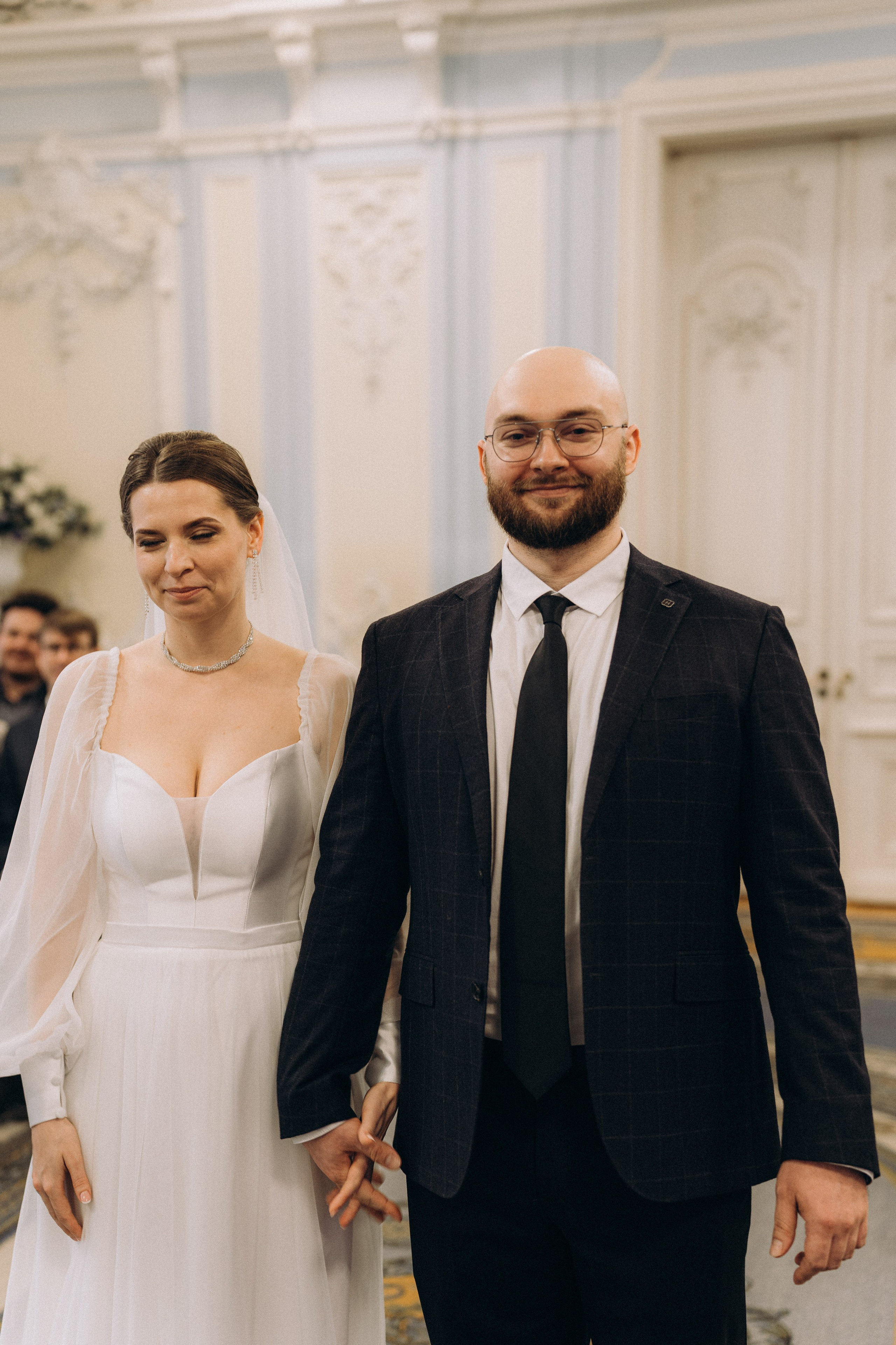 СВАДЕБНАЯ СЬЕМКА ВО ВТОРОМ ДВОРЦЕ (ДЕКАБРЬ) ТАКЖЕ СЬЕМКА В СТУДИИ НА ЧЕРНЫШЕВСКОЙ. Профессиональный фотограф, Санкт-Петербург — Виктория Богомолова