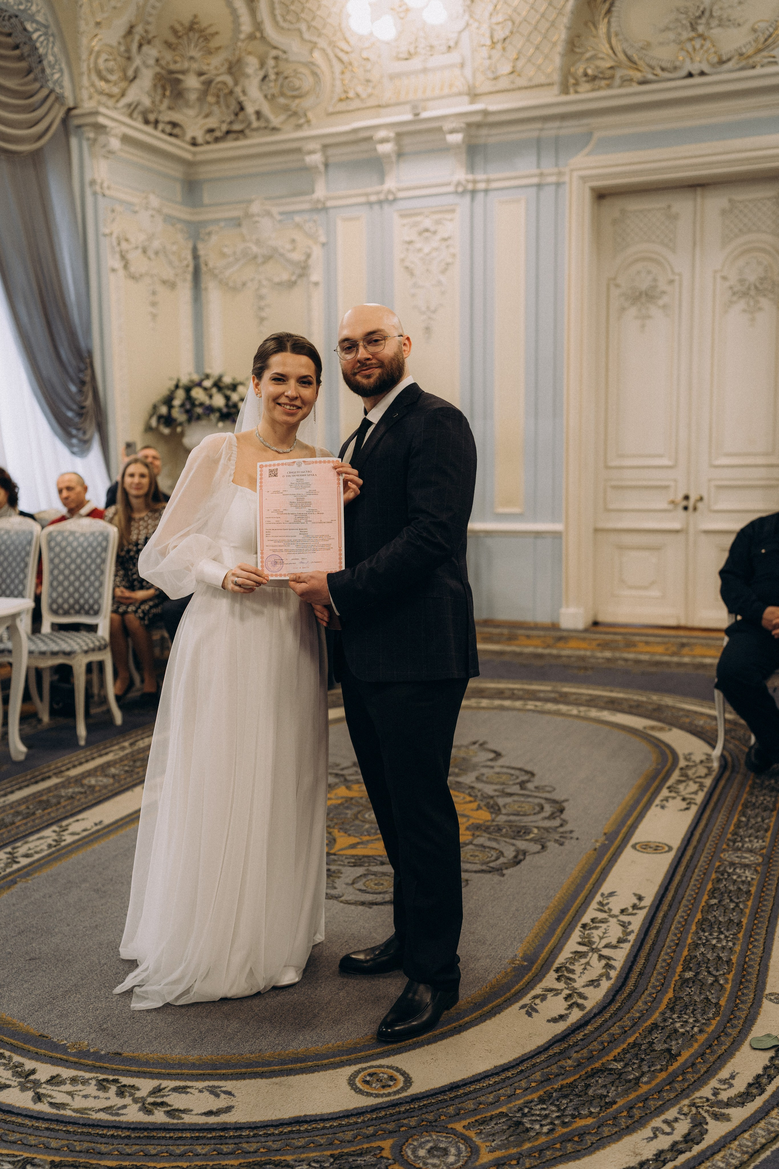 СВАДЕБНАЯ СЬЕМКА ВО ВТОРОМ ДВОРЦЕ (ДЕКАБРЬ) ТАКЖЕ СЬЕМКА В СТУДИИ НА ЧЕРНЫШЕВСКОЙ. Профессиональный фотограф, Санкт-Петербург — Виктория Богомолова