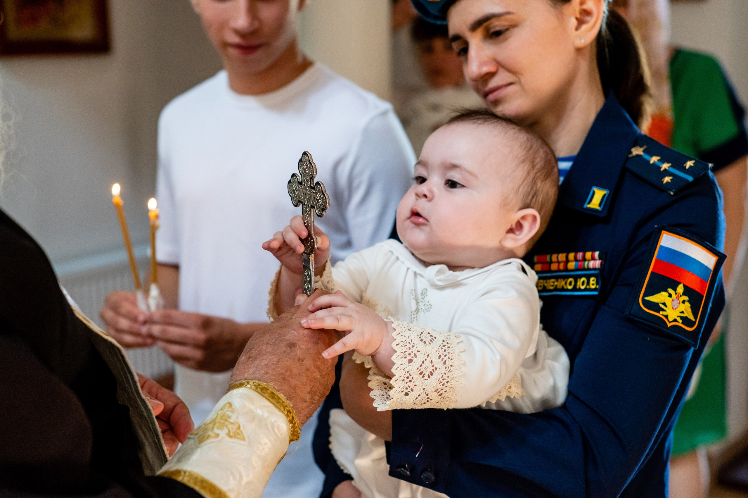 Профессиональный фотограф на церемонию крещения. Вячеслав Скрипник Фотограф Краснодар
