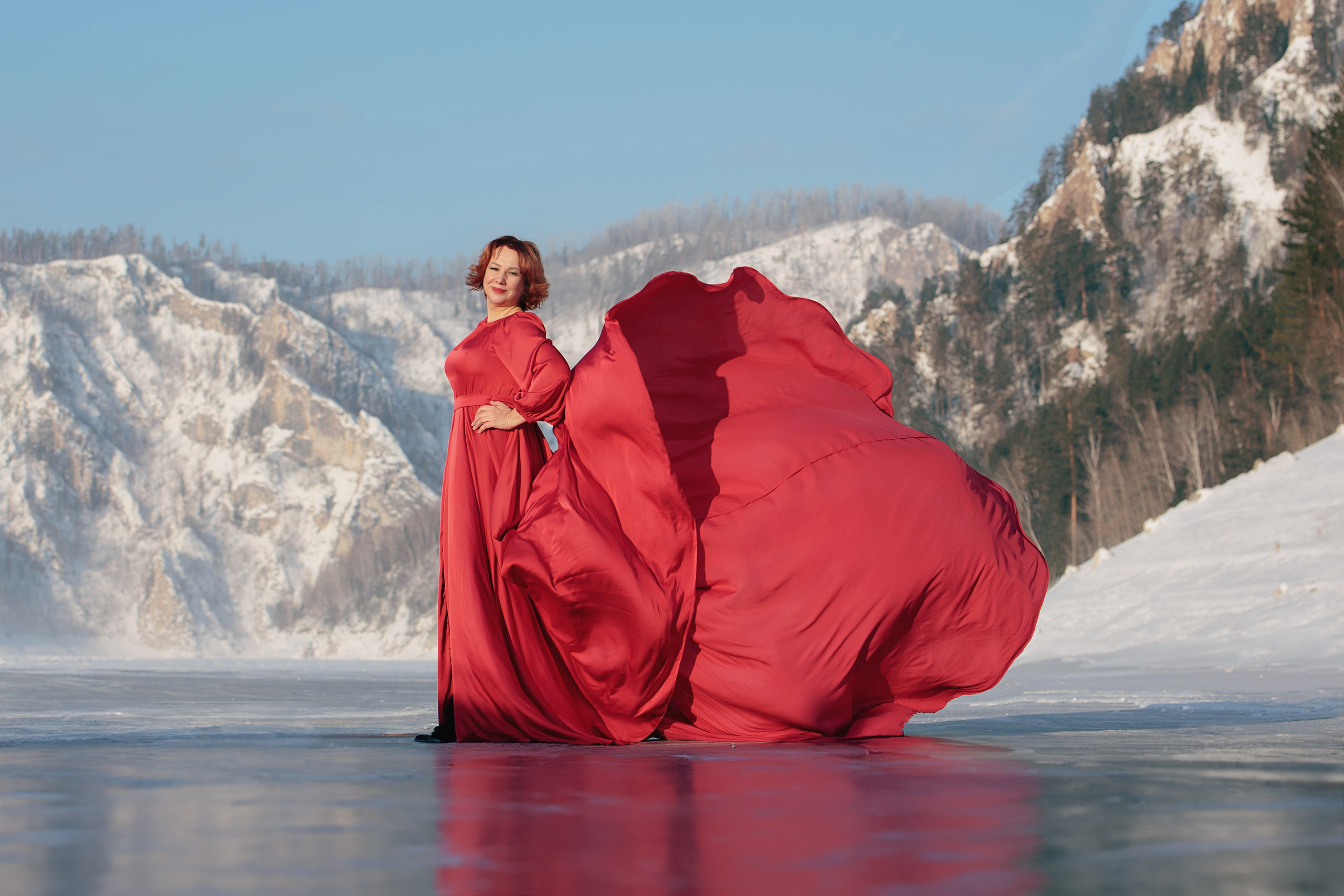 Бирюсинский залив 2024. Конный фотограф в Красноярске — Любовь Похабова