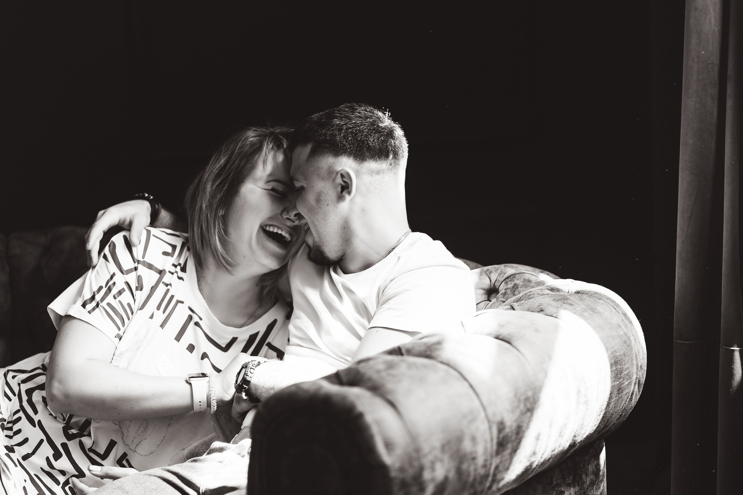 Фотосессия для влюбленных в черно-белом цвете. Фотограф в Подольске — Мария Бучнева